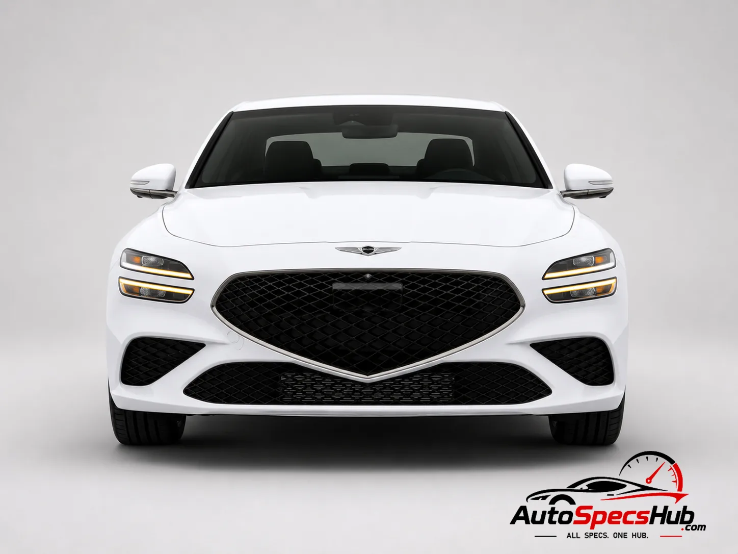 2021 Genesis G70 2.2D AWD front view