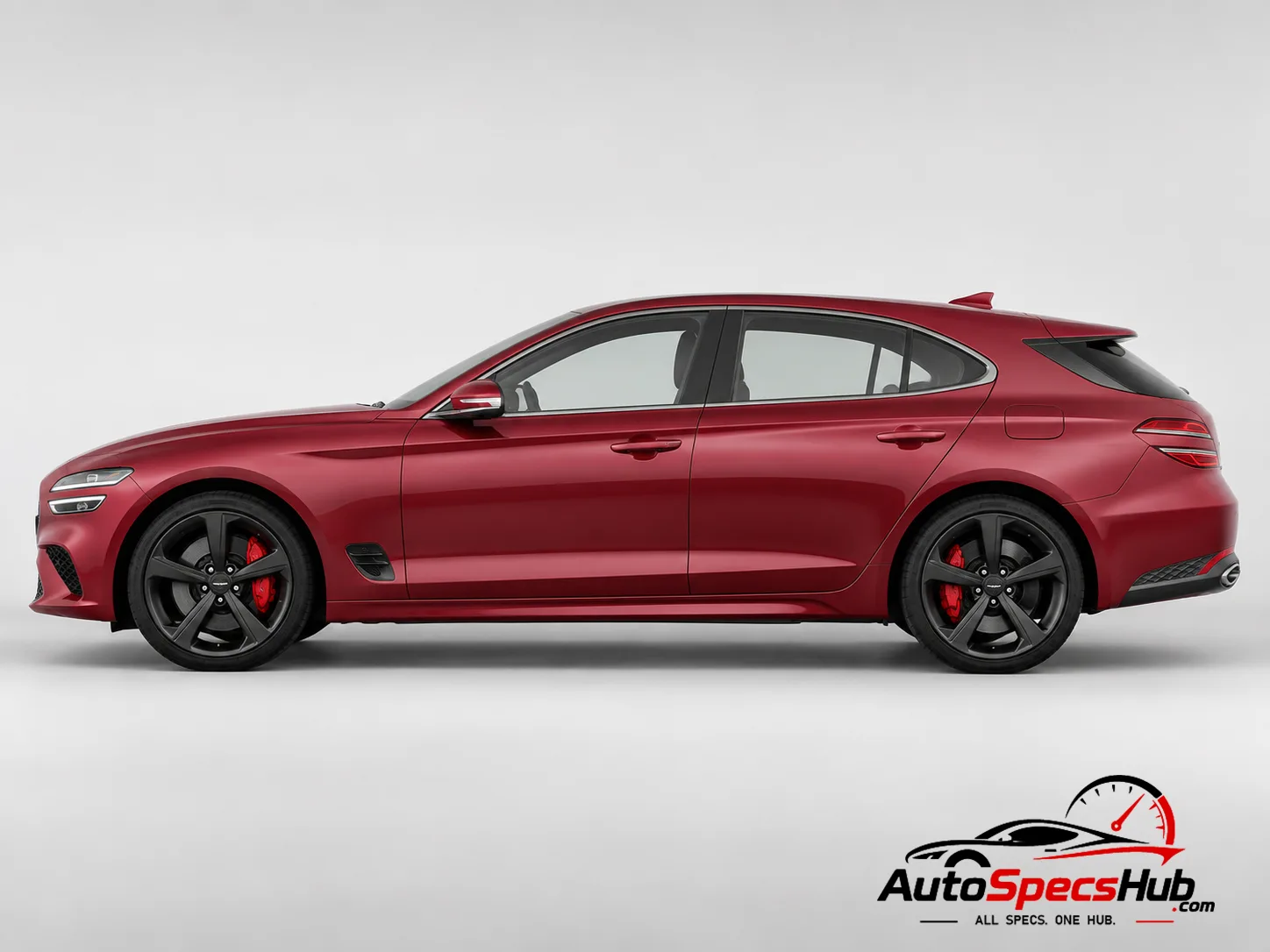 2021 Genesis G70 Shooting Brake 2.0T Plus side profile