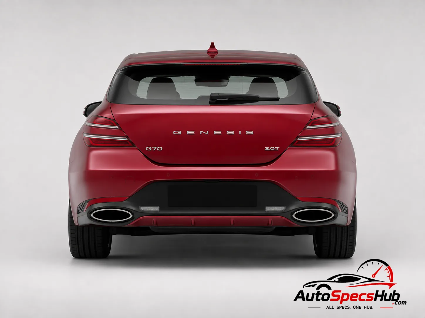 2021 Genesis G70 Shooting Brake 2.0T Plus rear view