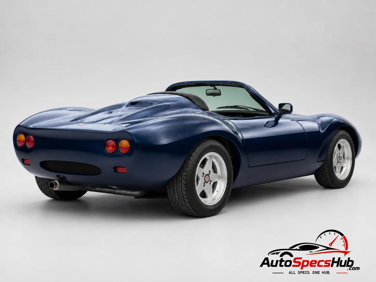 1990 Ginetta G33 2.0 Turbo rear three-quarter view