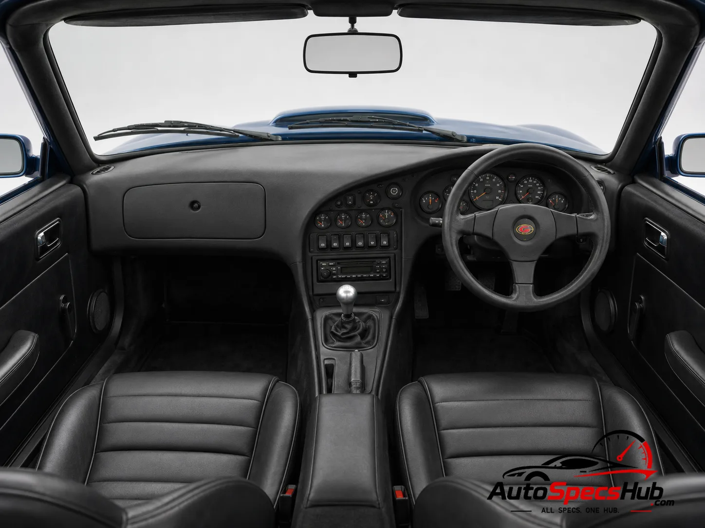 1990 Ginetta G33 2.0 Turbo interior cockpit and seats