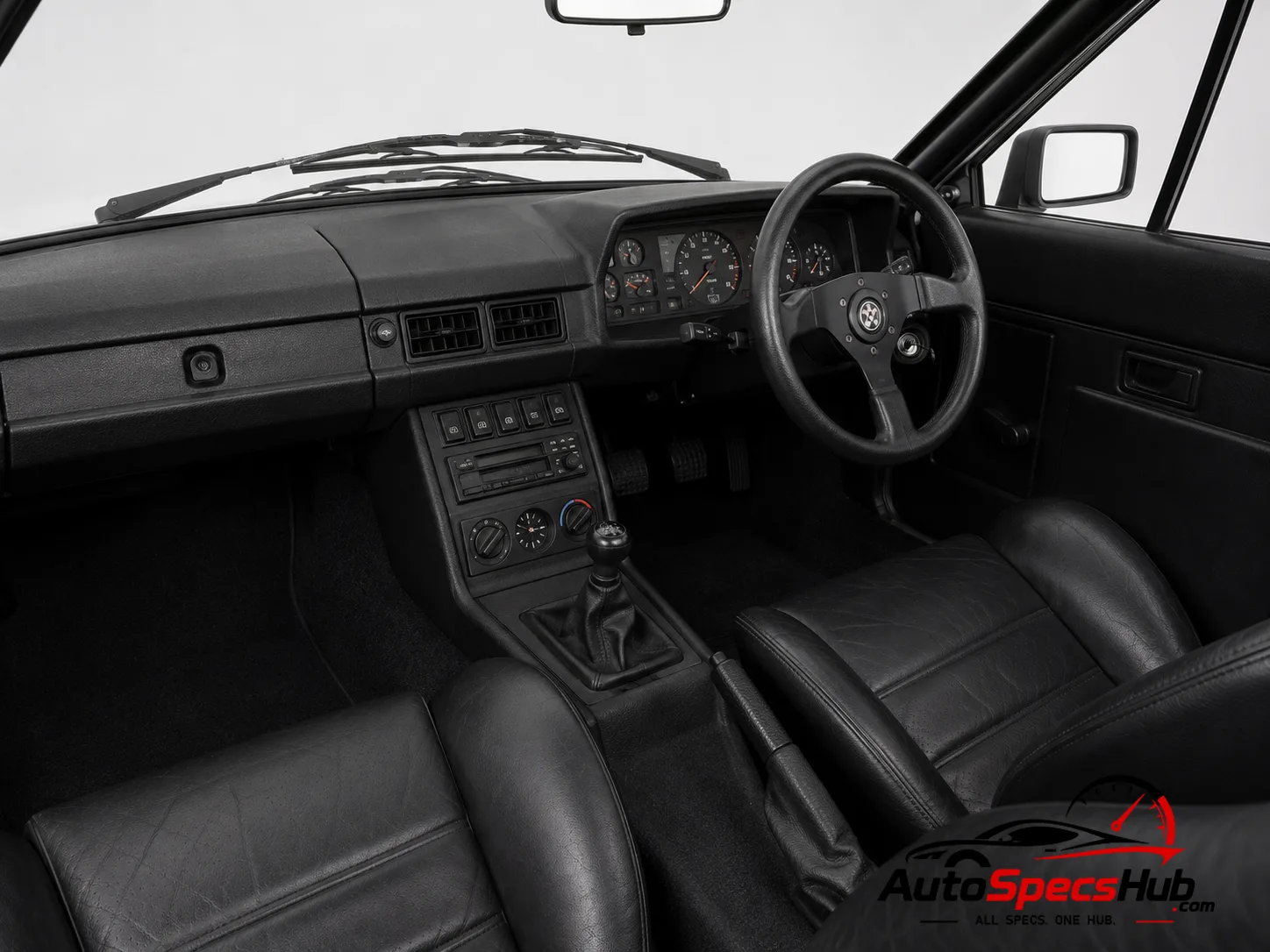 1986 Ginetta G 26 interior cockpit and seats
