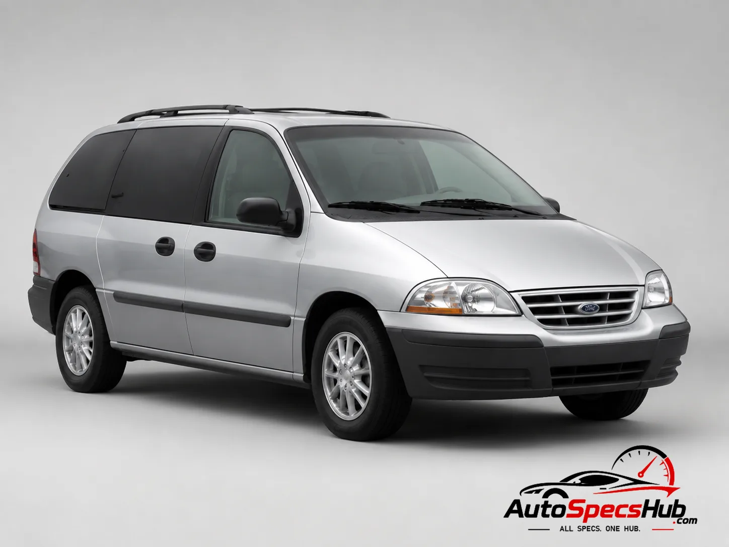1998 Ford Windstar 3.0 V6 front three-quarter view