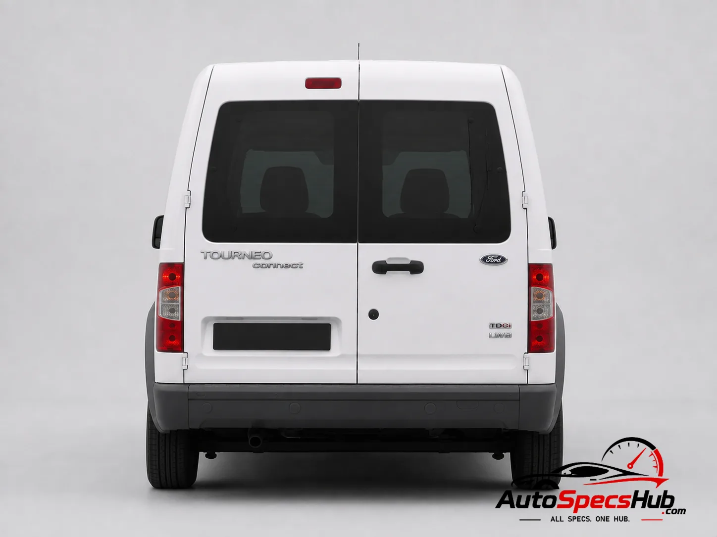 2010 Ford Tourneo Connect 1.8 TDCi LWB 110 rear view