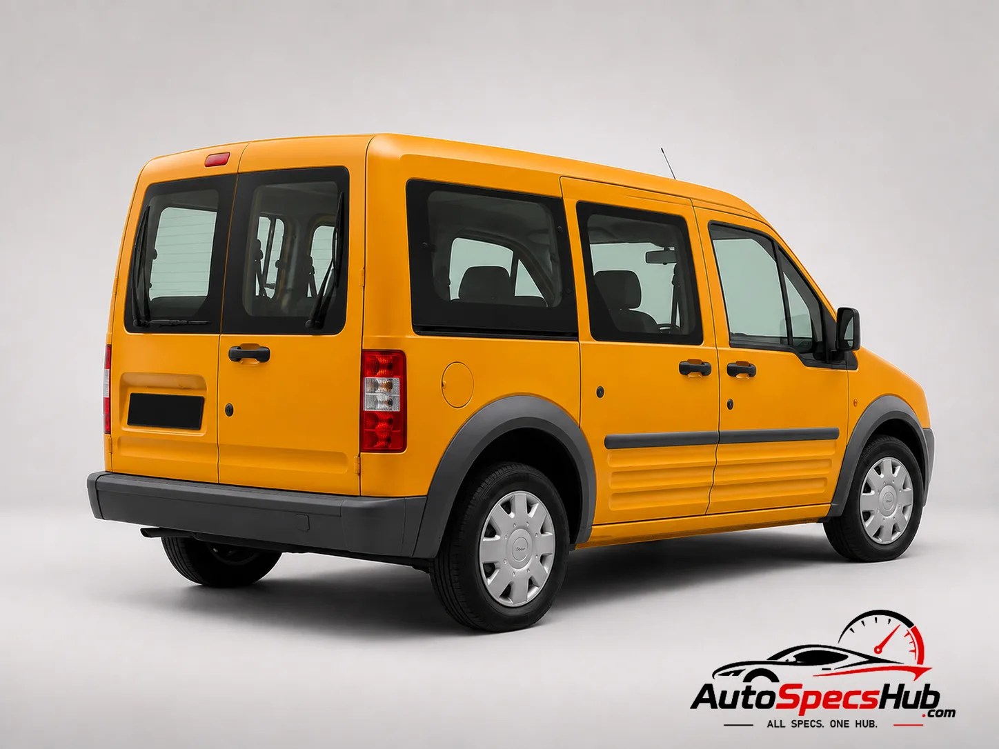 2008 Ford Tourneo Connect 1.8 TDCi LWB 90 rear three-quarter view