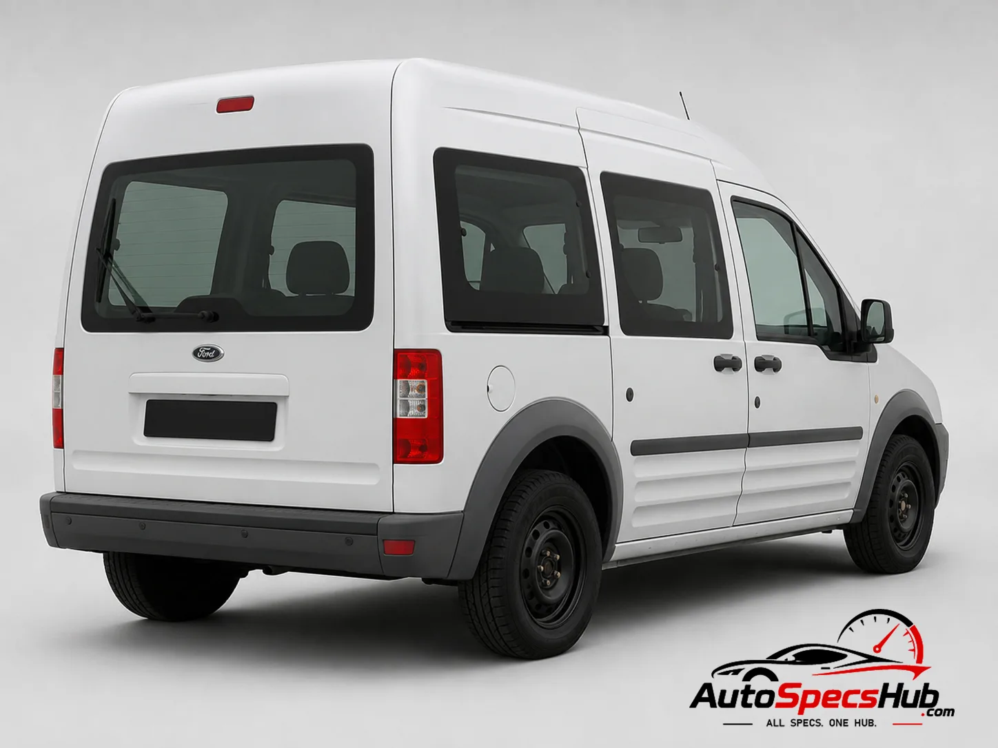 2008 Ford Tourneo Connect 1.8 TDCi 90 rear three-quarter view