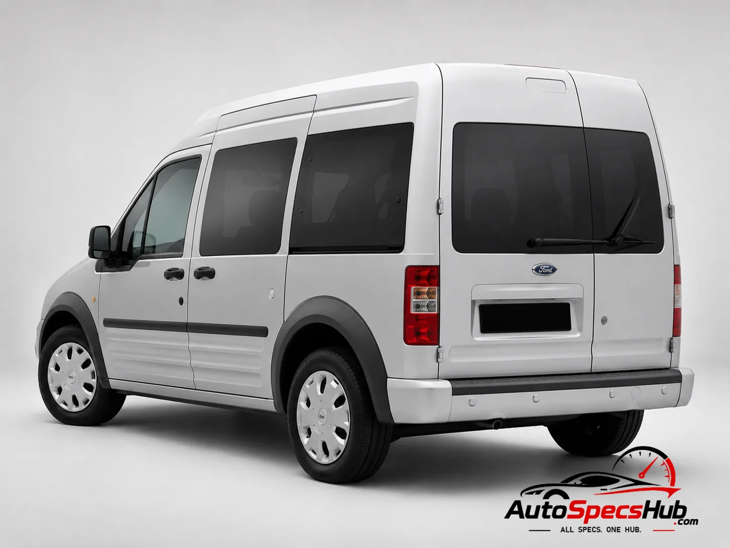 2010 Ford Tourneo Connect 1.8 TDCi 90 rear three-quarter view