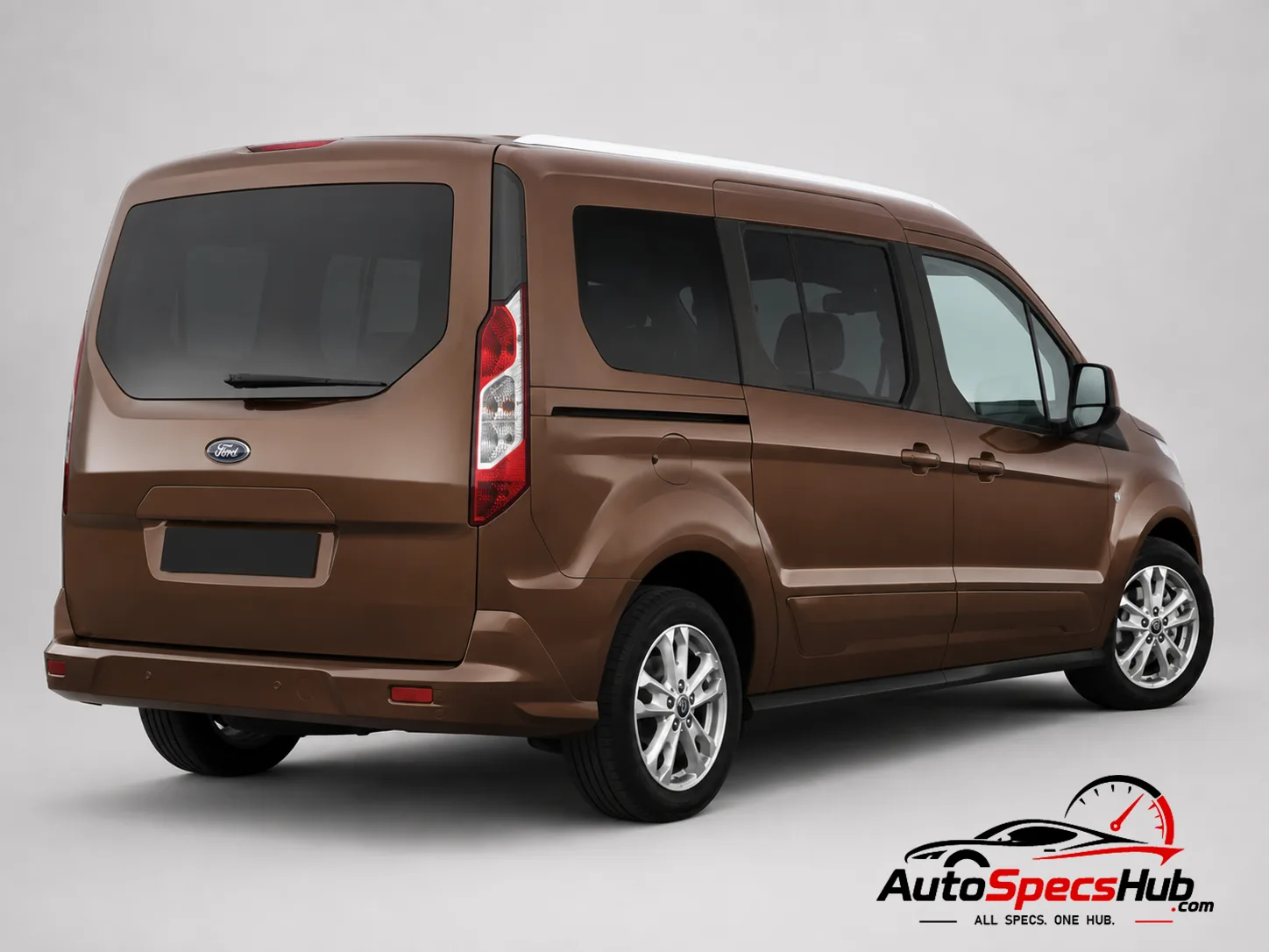 2013 Ford Grand Tourneo Connect 1.6 TDCi 95 rear three-quarter view
