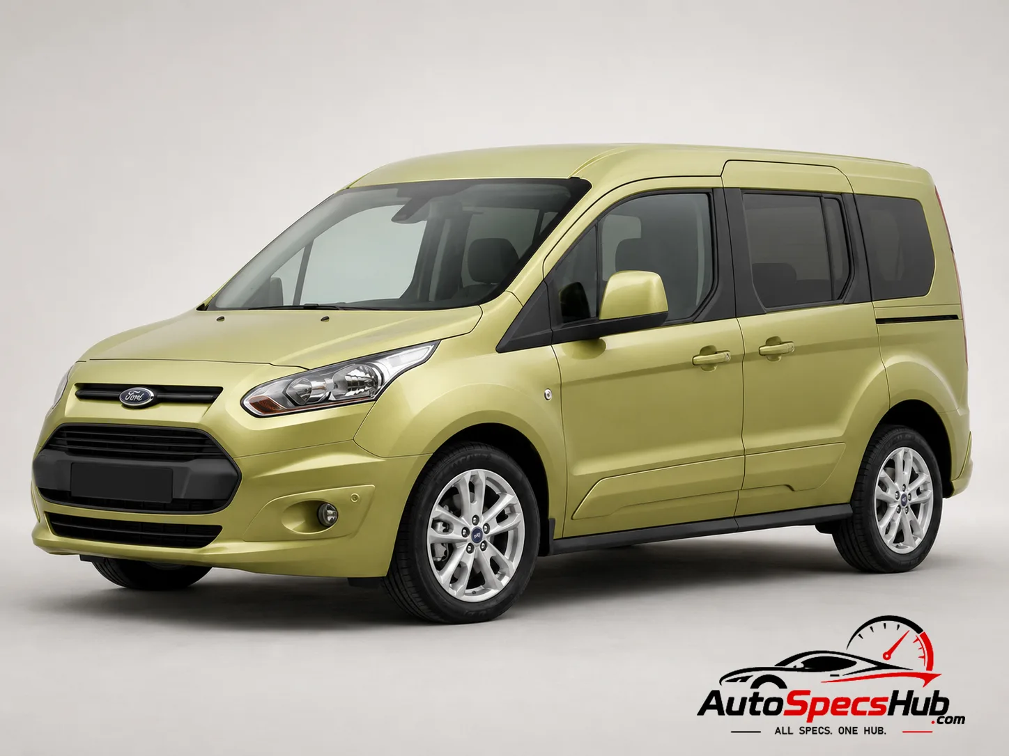 2013 Ford Tourneo Connect 1.6 TDCi 75 front three-quarter view