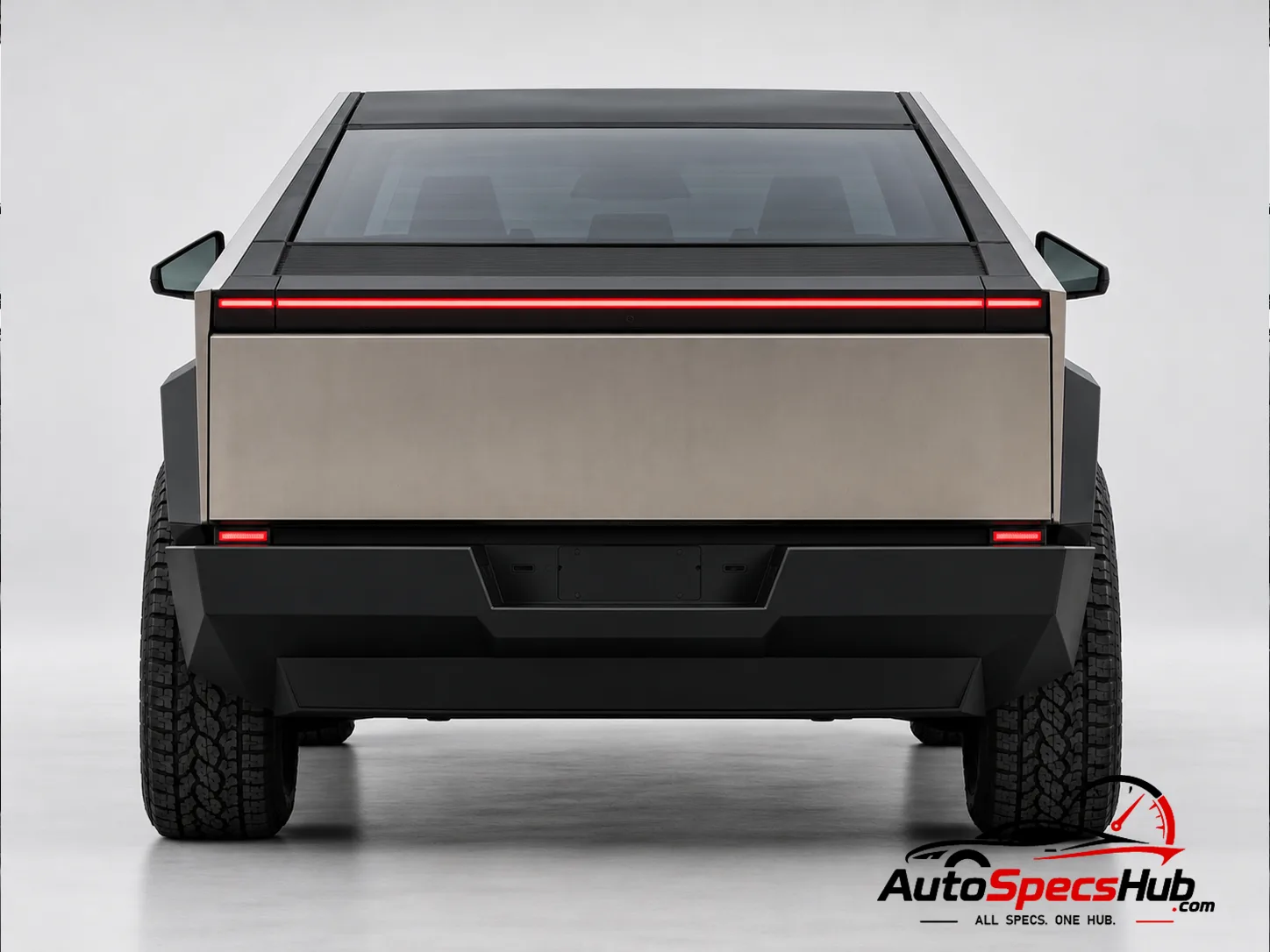 2023 Tesla Cybertruck AWD rear view