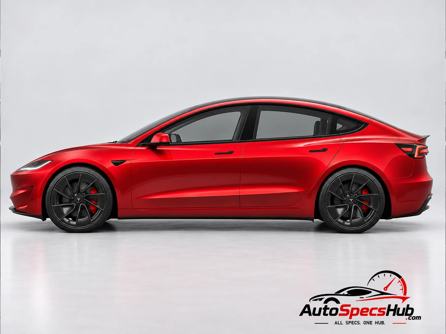 2024 Tesla Model 3 Performance side profile