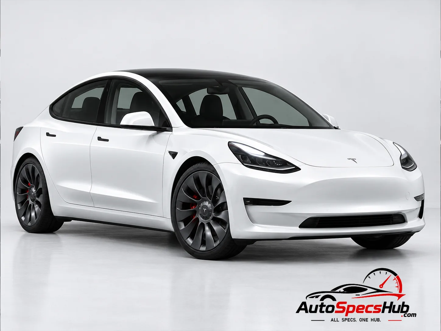 2020 Tesla Model 3 Performance front three-quarter view