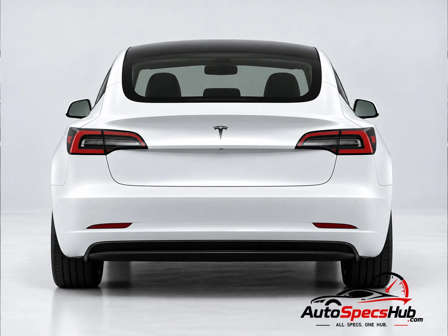 2020 Tesla Model 3 Performance rear view
