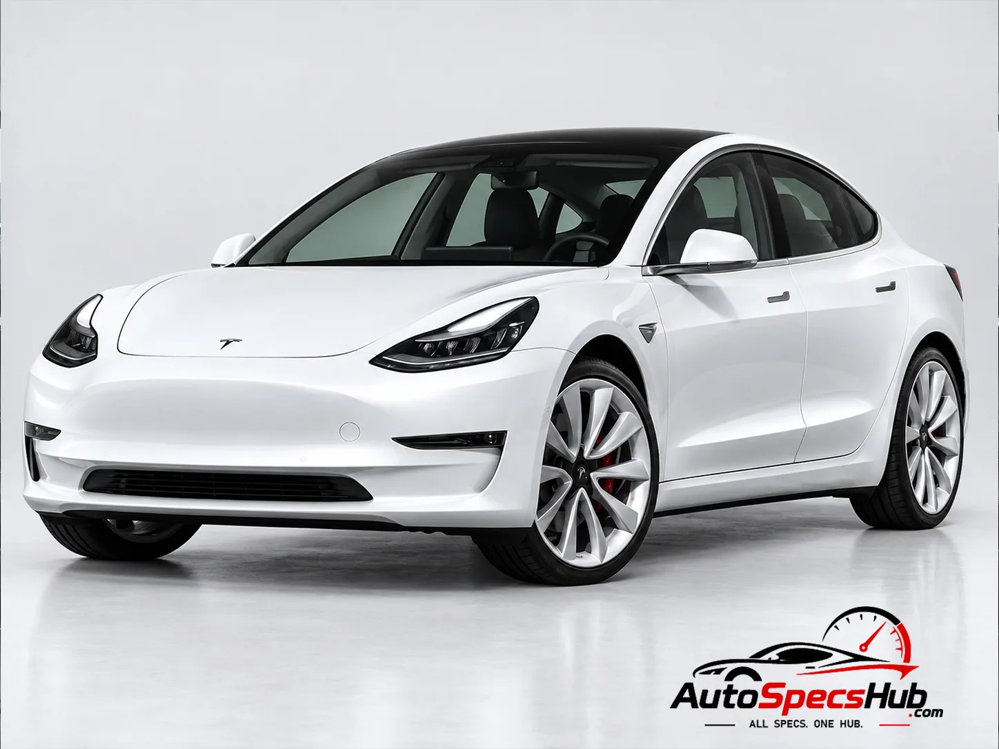 2018 Tesla Model 3 Performance front three-quarter view