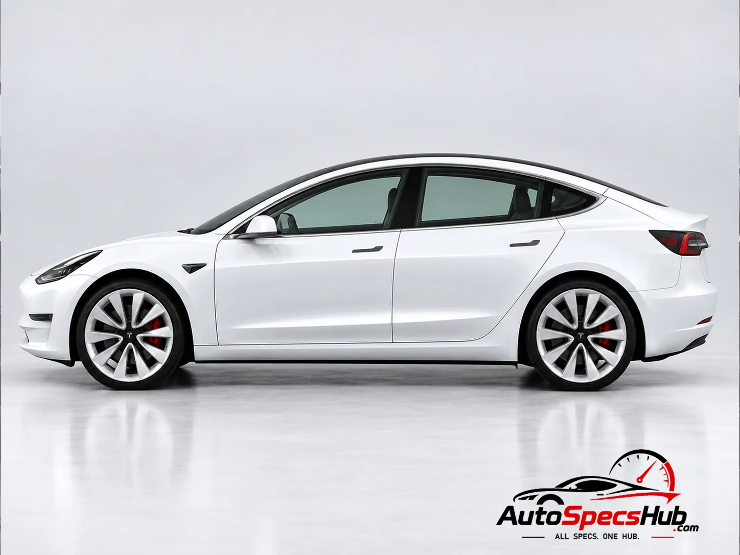 2018 Tesla Model 3 AWD side profile