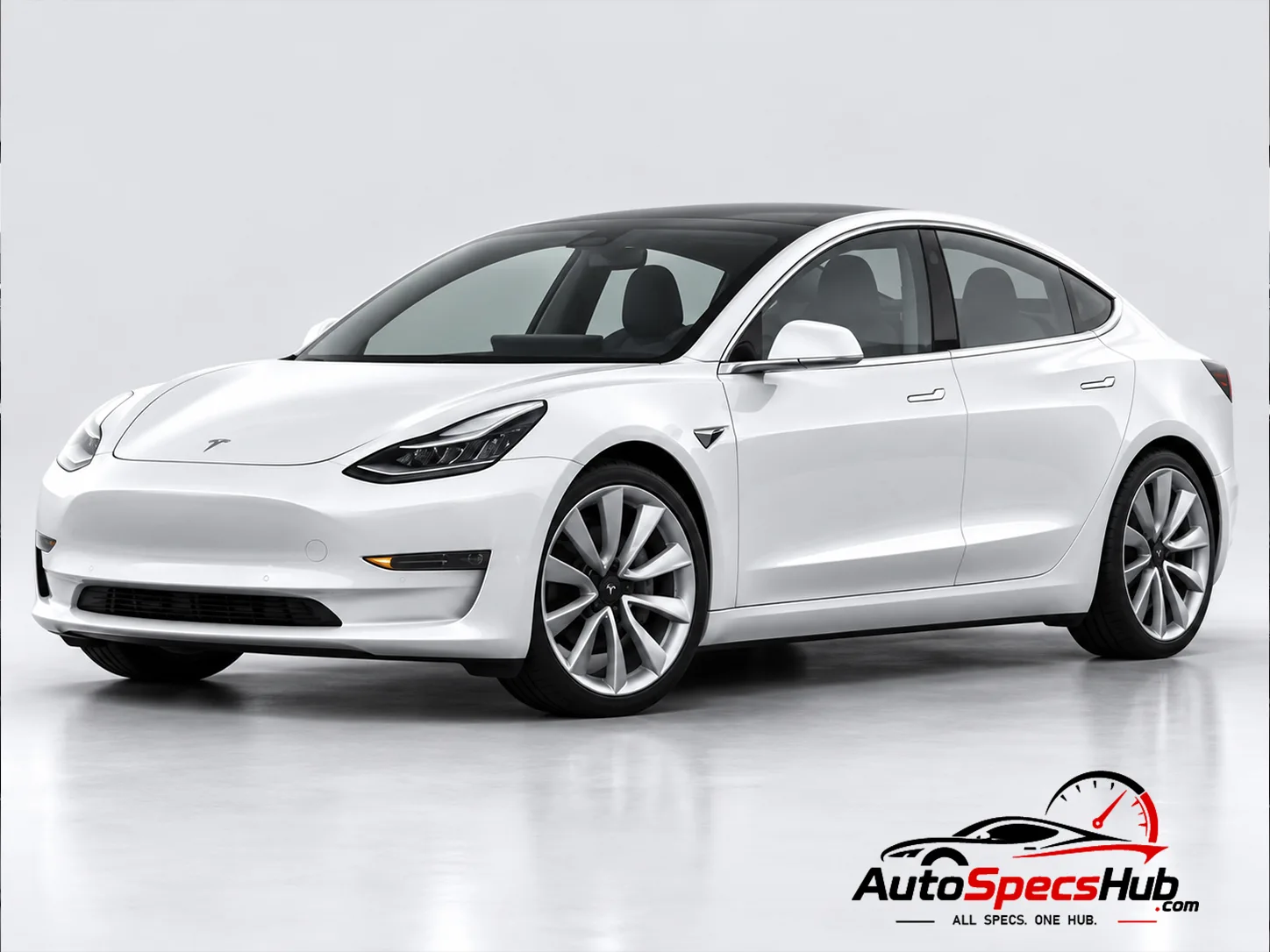 2017 Tesla Model 3 front three-quarter view