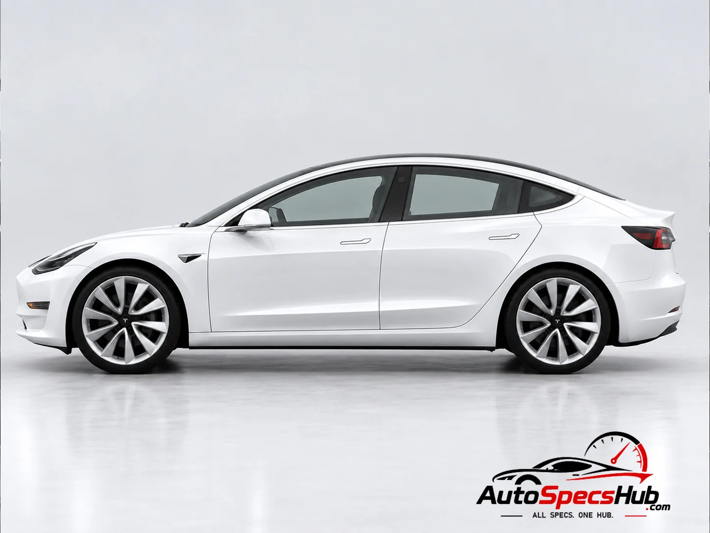 2017 Tesla Model 3 side profile