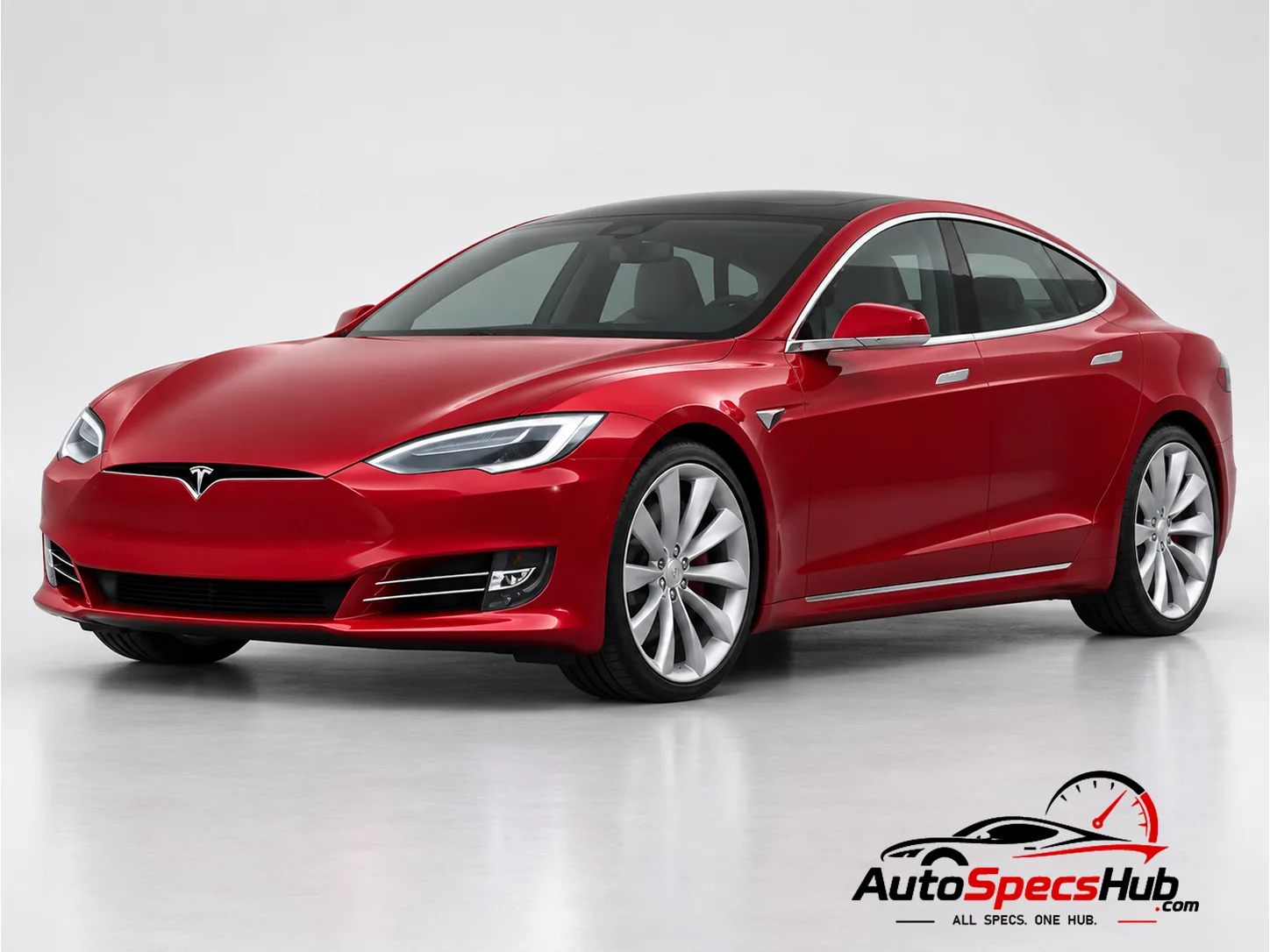 2017 Tesla Model S 100D front three-quarter view
