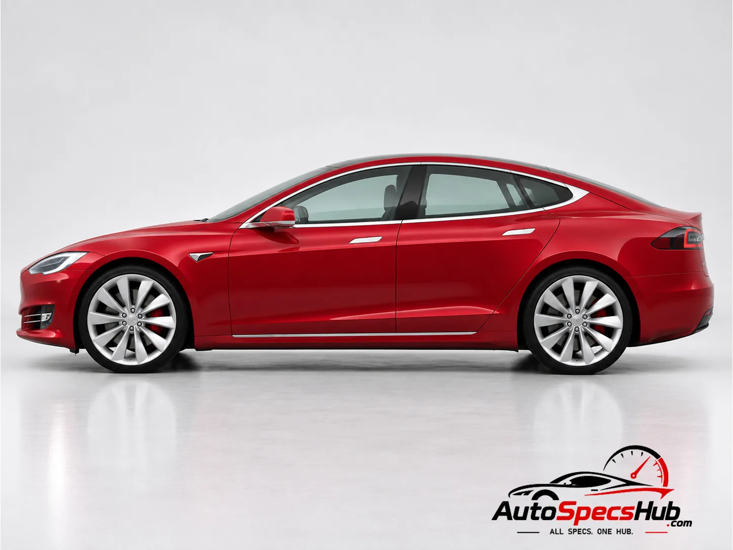 2017 Tesla Model S 100D side profile