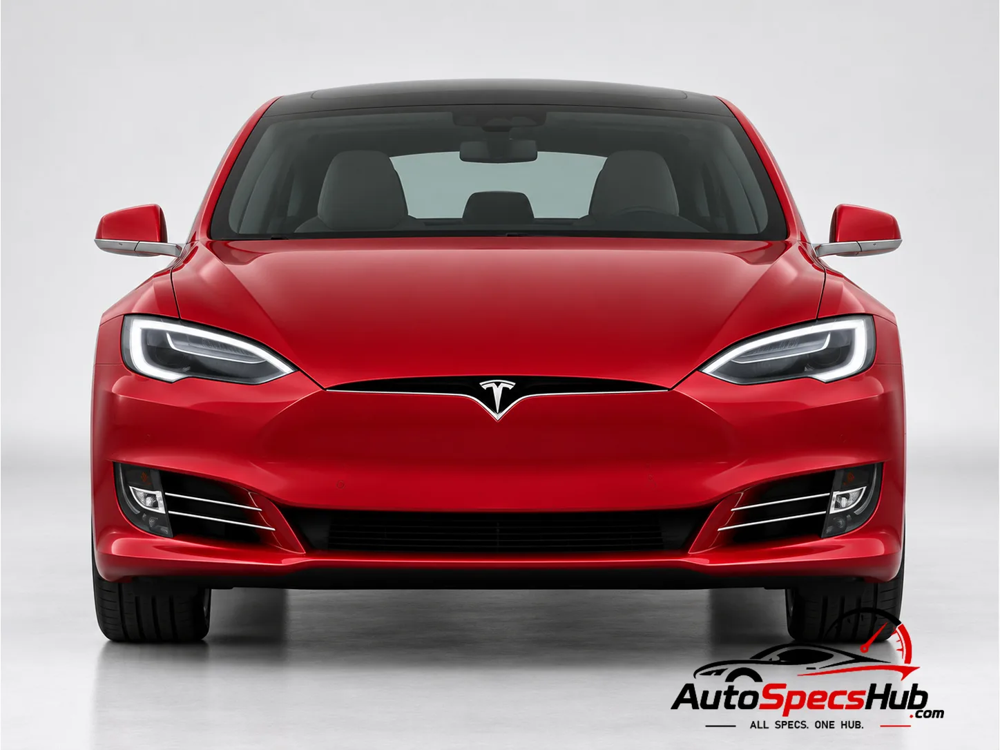 2017 Tesla Model S 100D front view