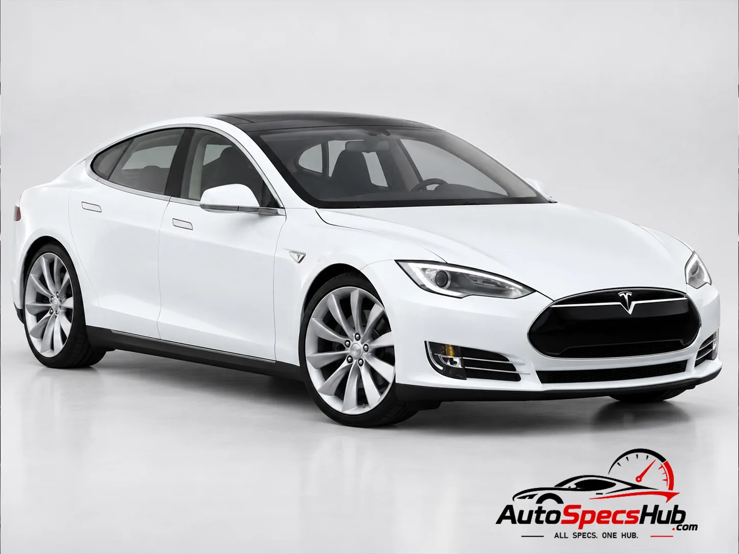 2014 Tesla Model S 60 front three-quarter view