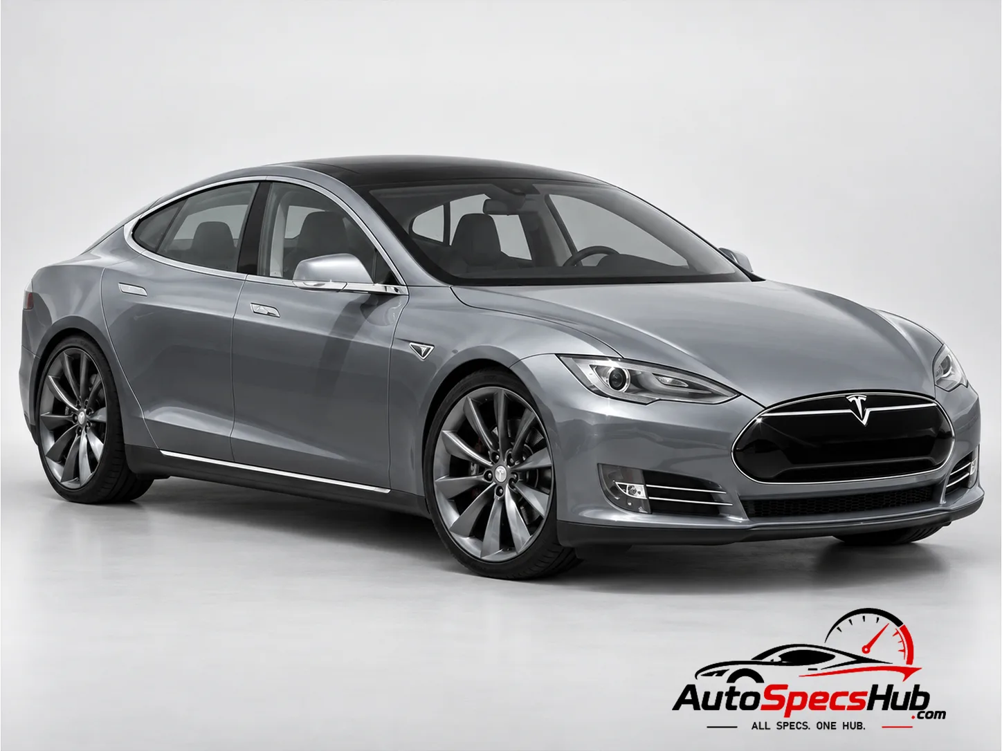 2013 Tesla Model S 60 front three-quarter view