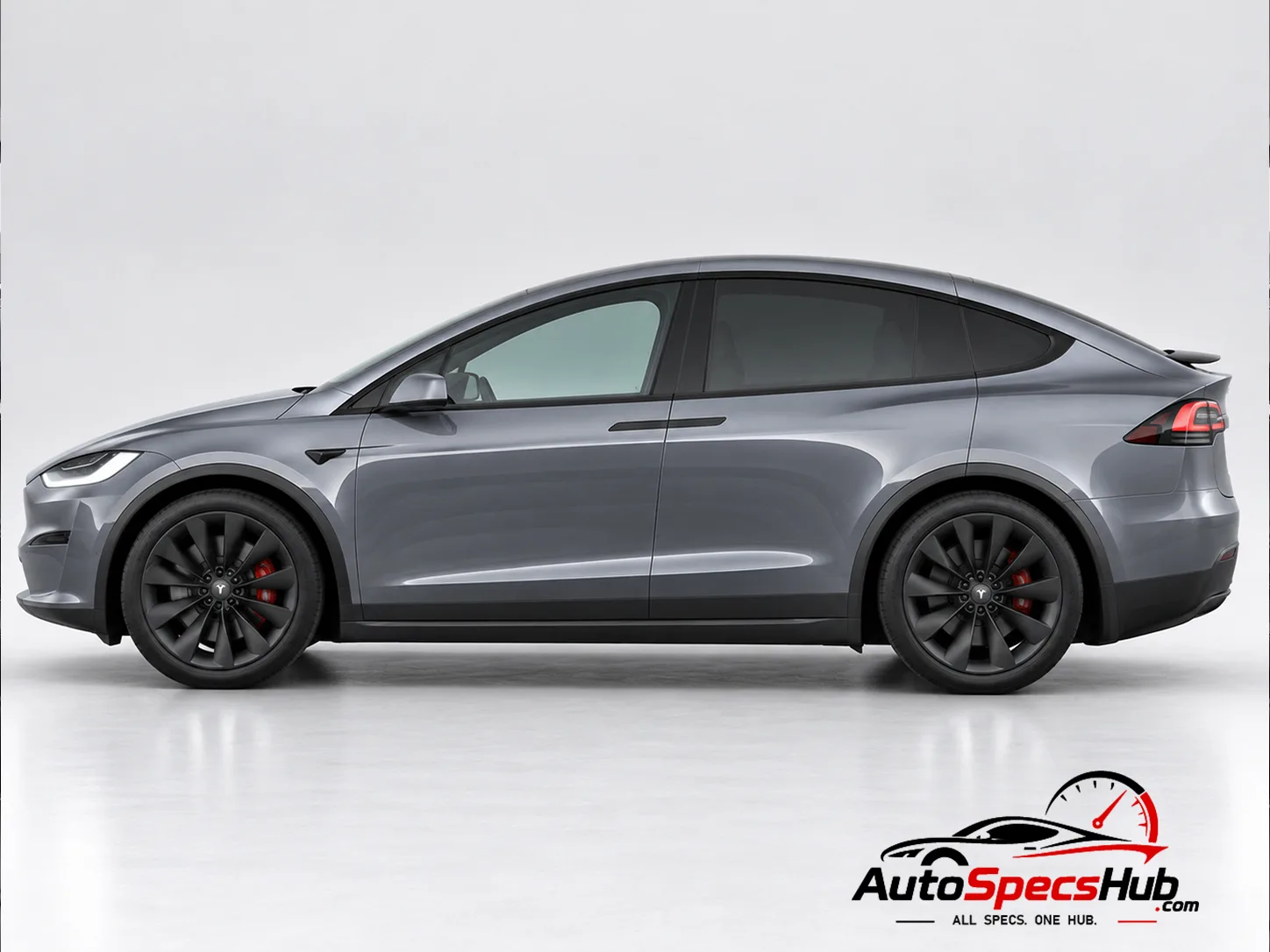 2021 Tesla Model X side profile