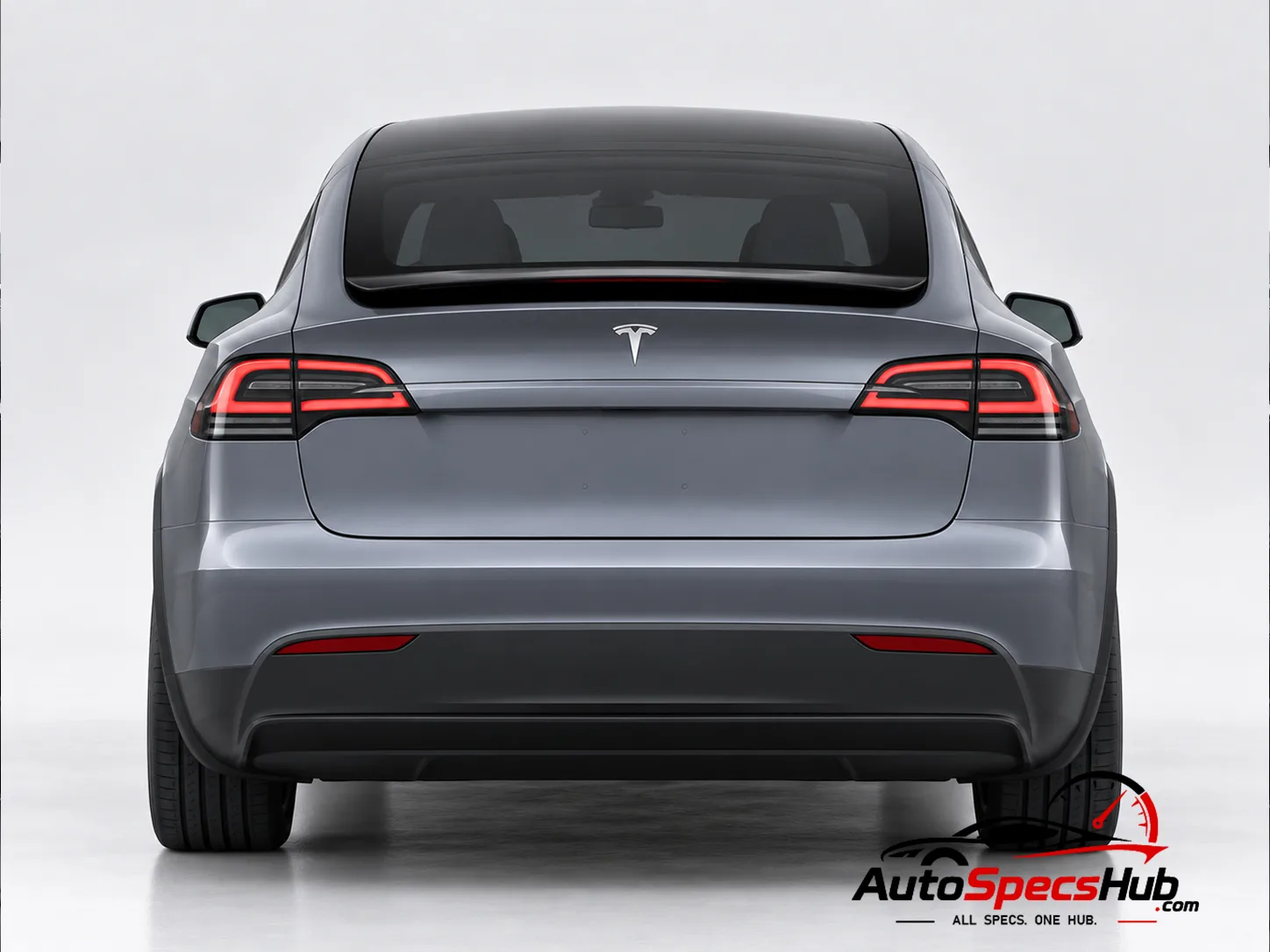 2021 Tesla Model X rear view