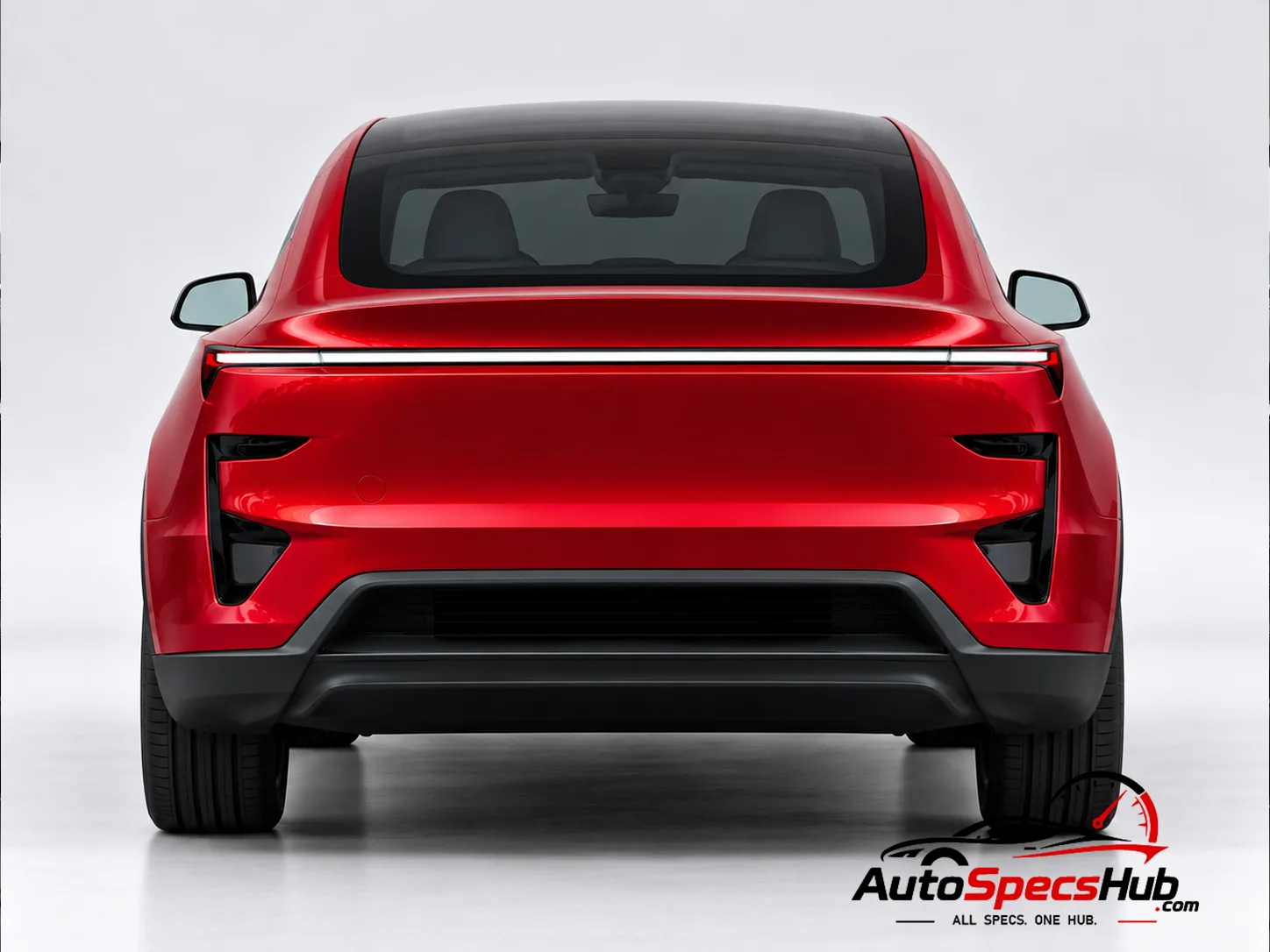 2025 Tesla Model Y Performance rear view