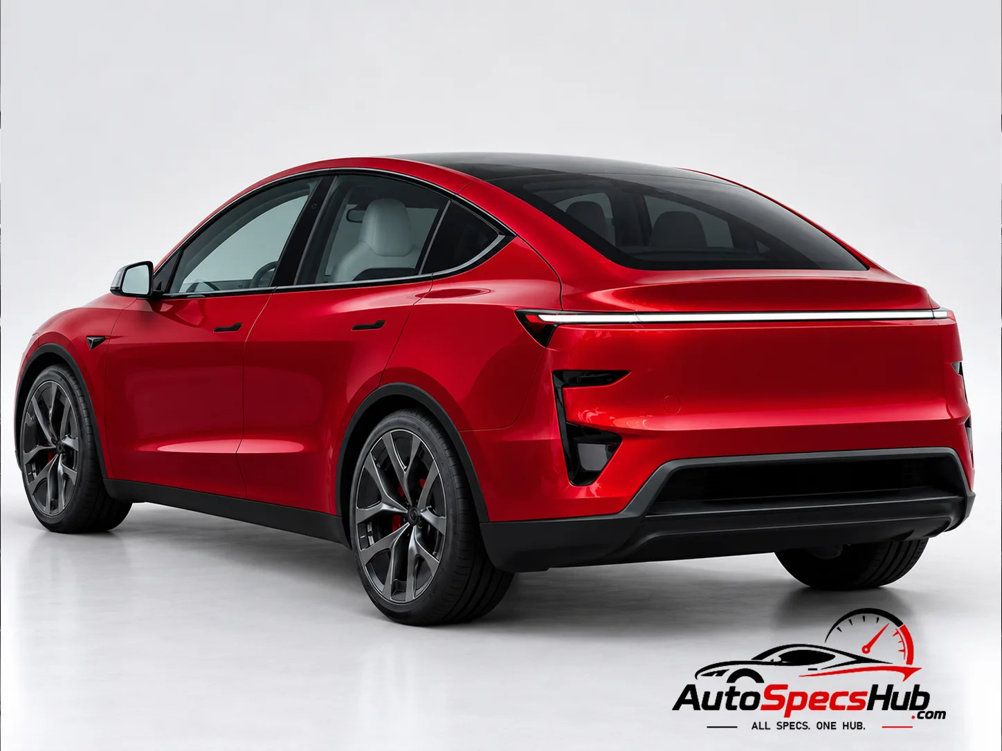 2023 Tesla Model Y RWD rear three-quarter view