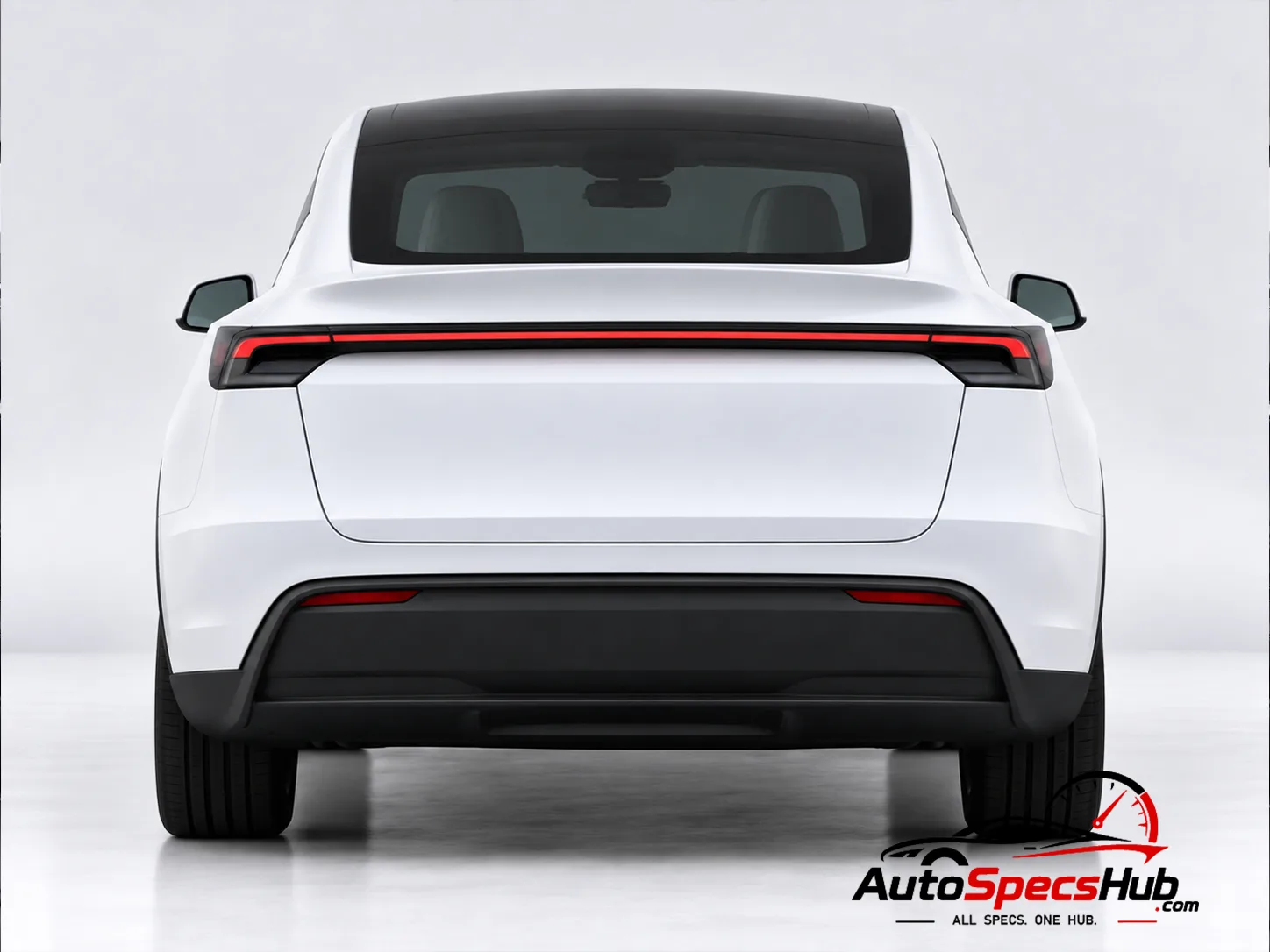 2025 Tesla Model Y Long Range RWD rear view
