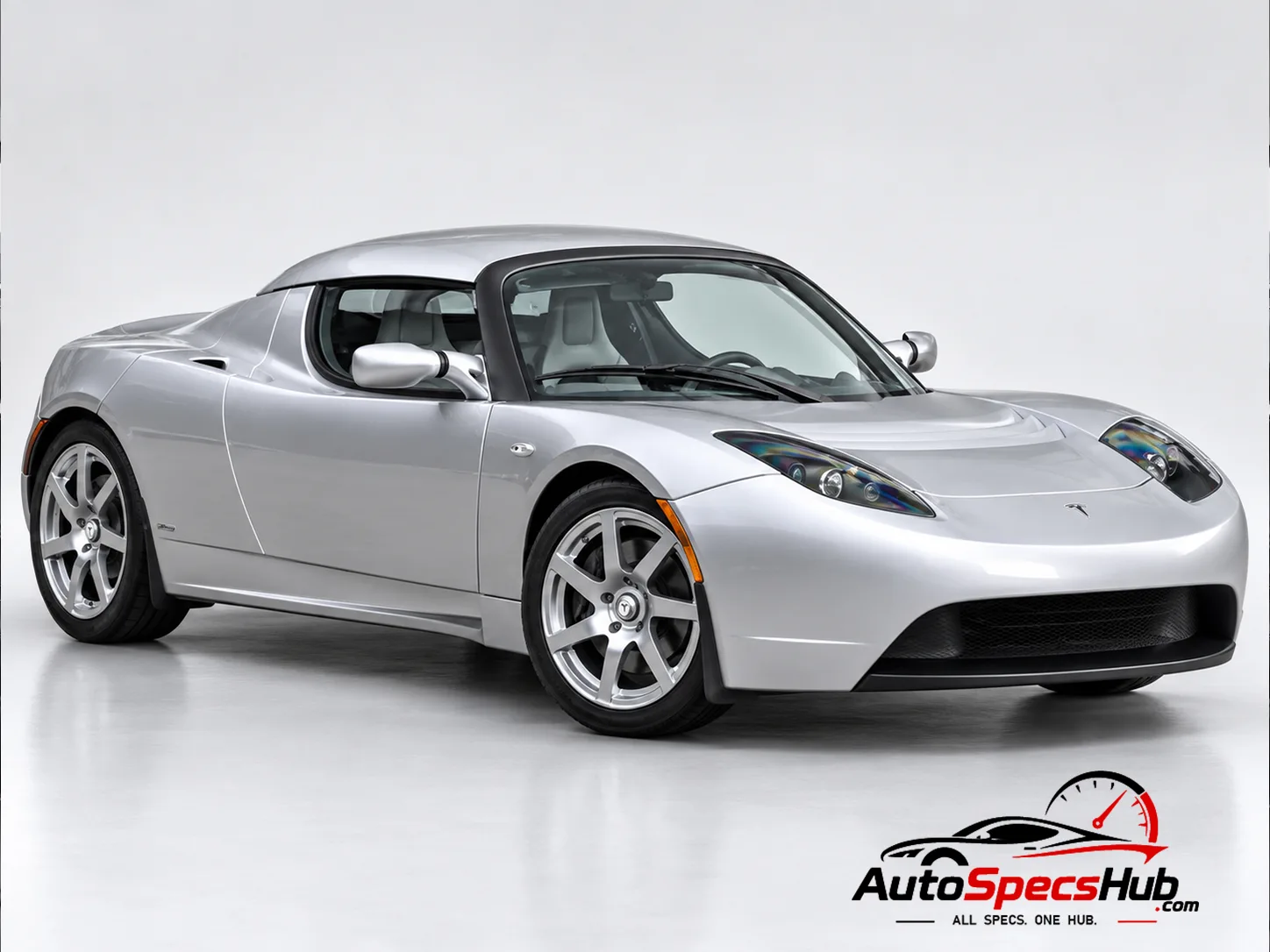 2009 Tesla Roadster front three-quarter view