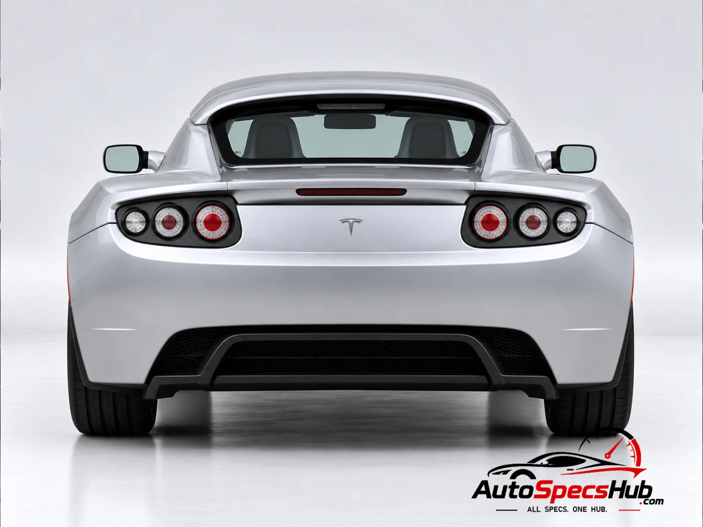 2009 Tesla Roadster rear view
