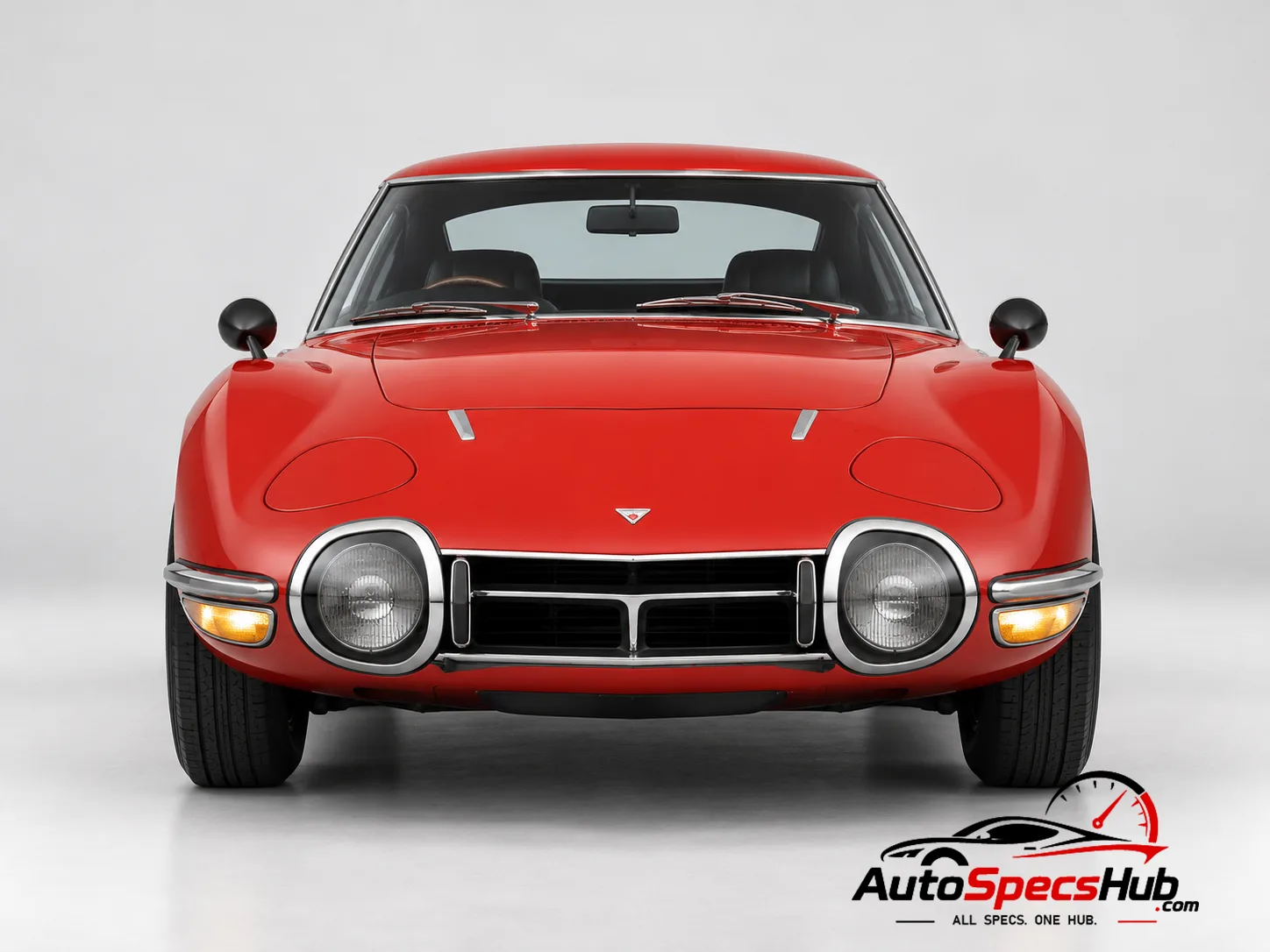 1967 (MF10) Toyota 2000GT front view