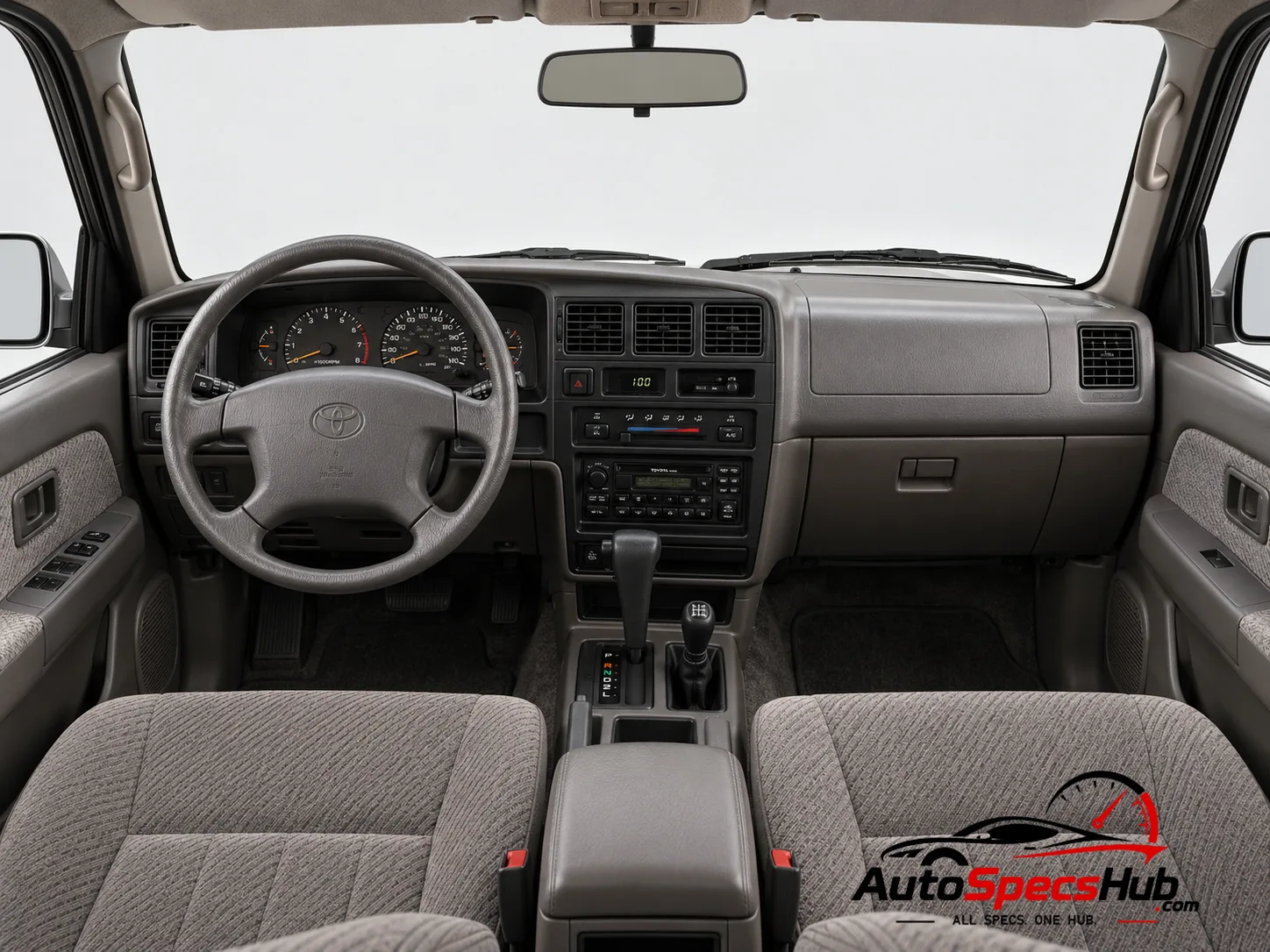 1992 Toyota 4Runner interior dashboard and front cabin