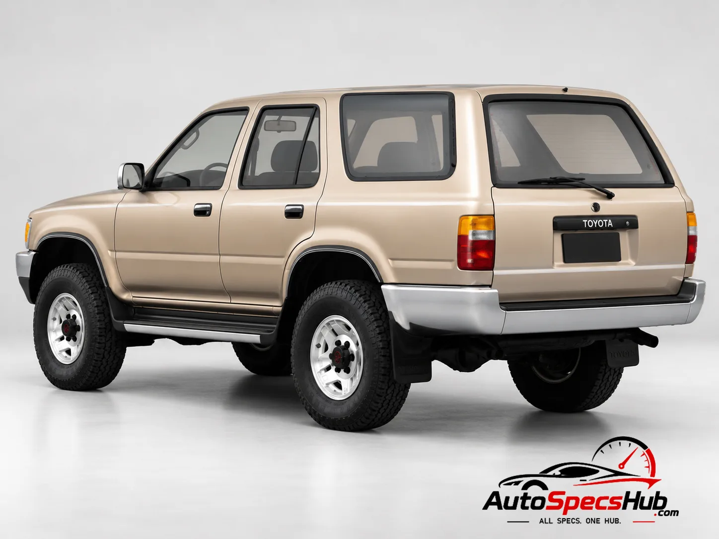 1992 Toyota 4Runner Spezial rear three-quarter view
