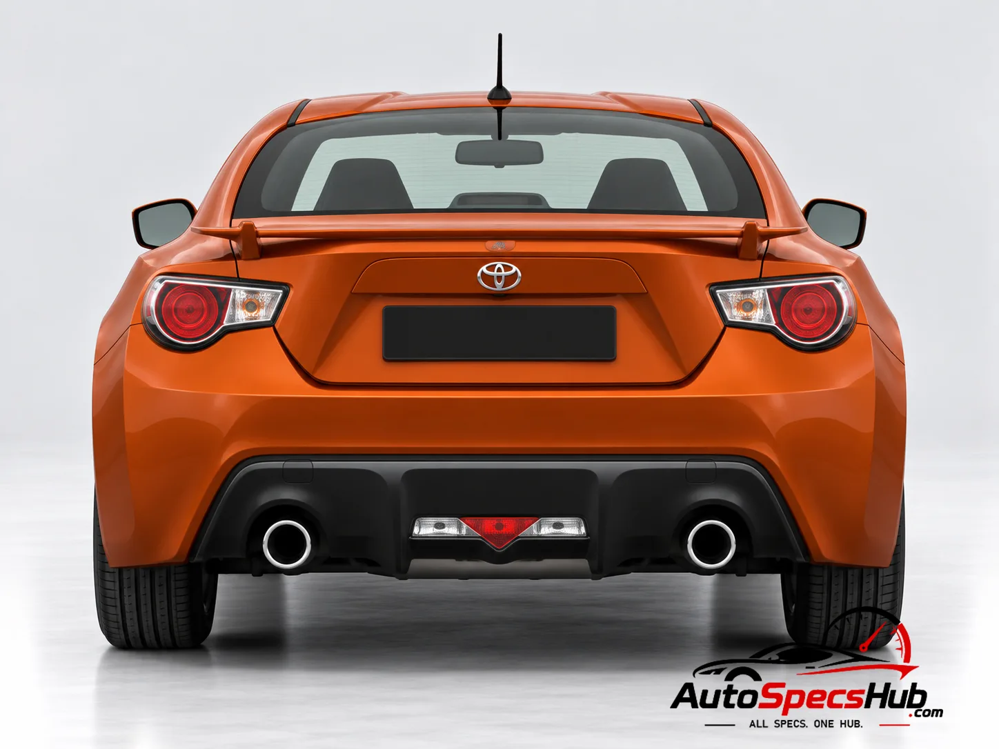 2012 Toyota GT86 rear view
