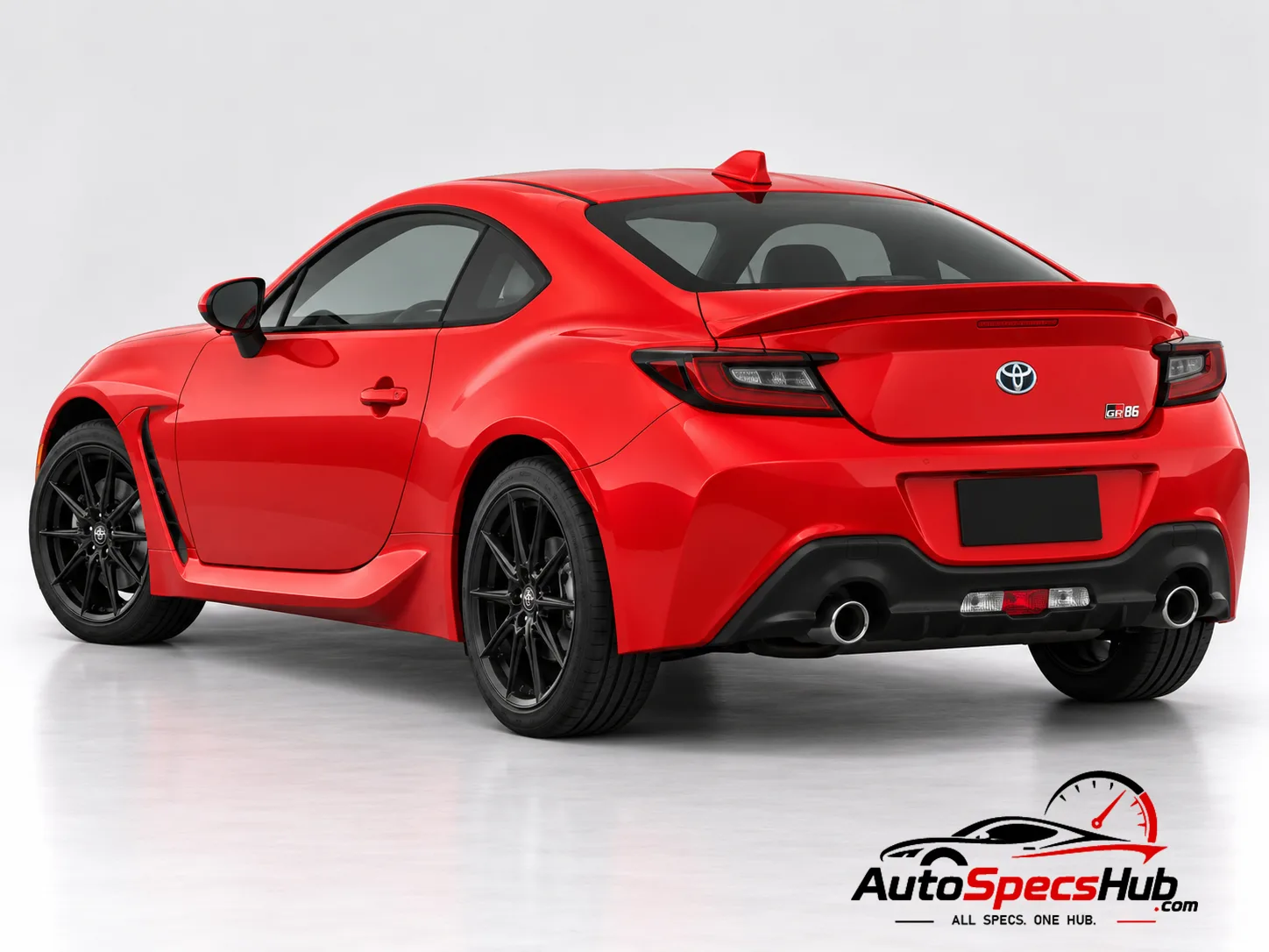 2022 Toyota GR86 rear three-quarter view