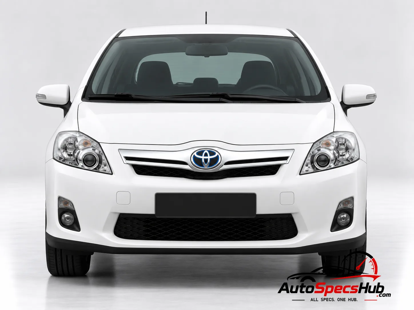 2010 Toyota Auris 1.8 VVT-i HSD front view