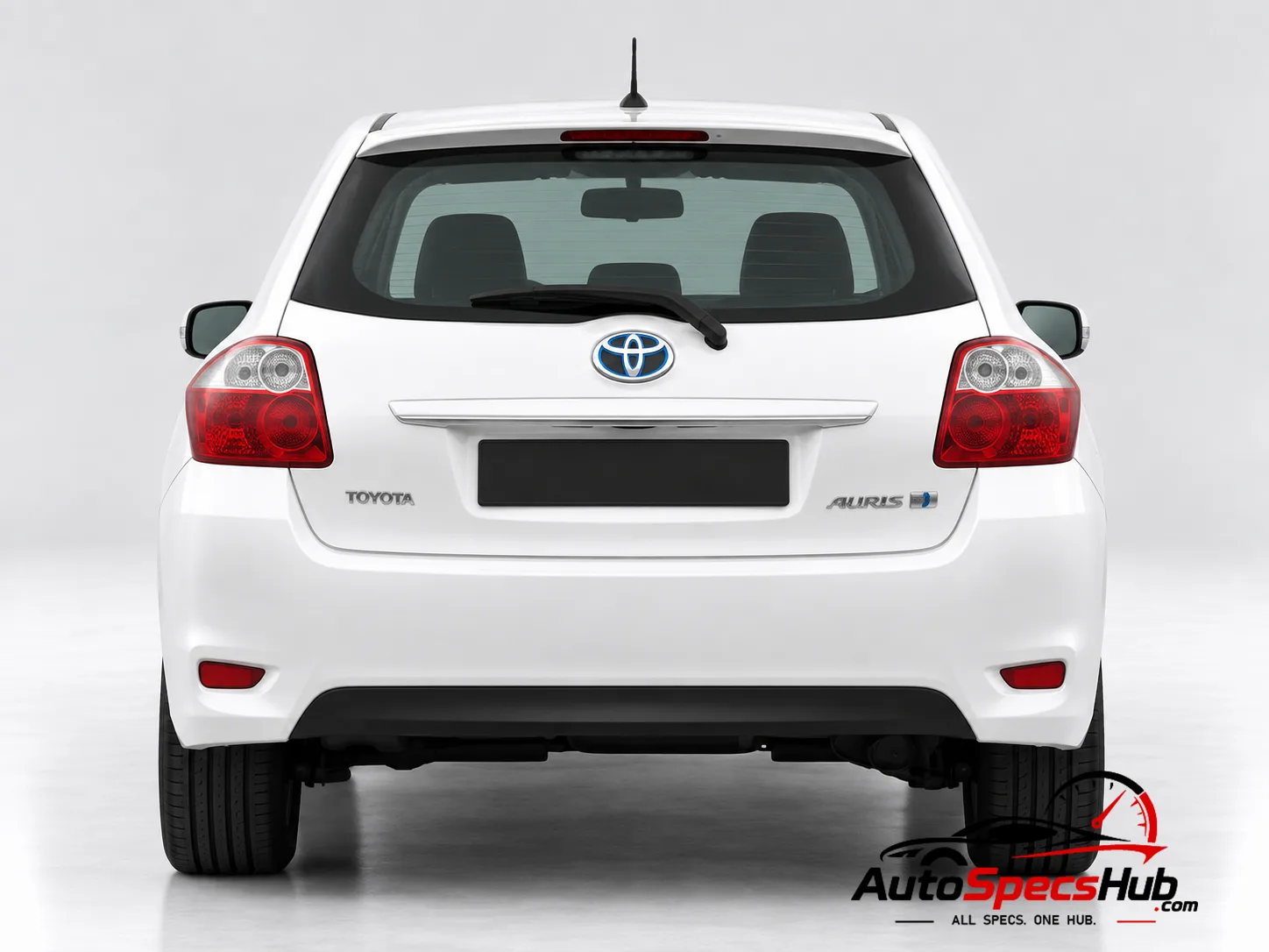 2010 Toyota Auris 1.8 VVT-i HSD rear view