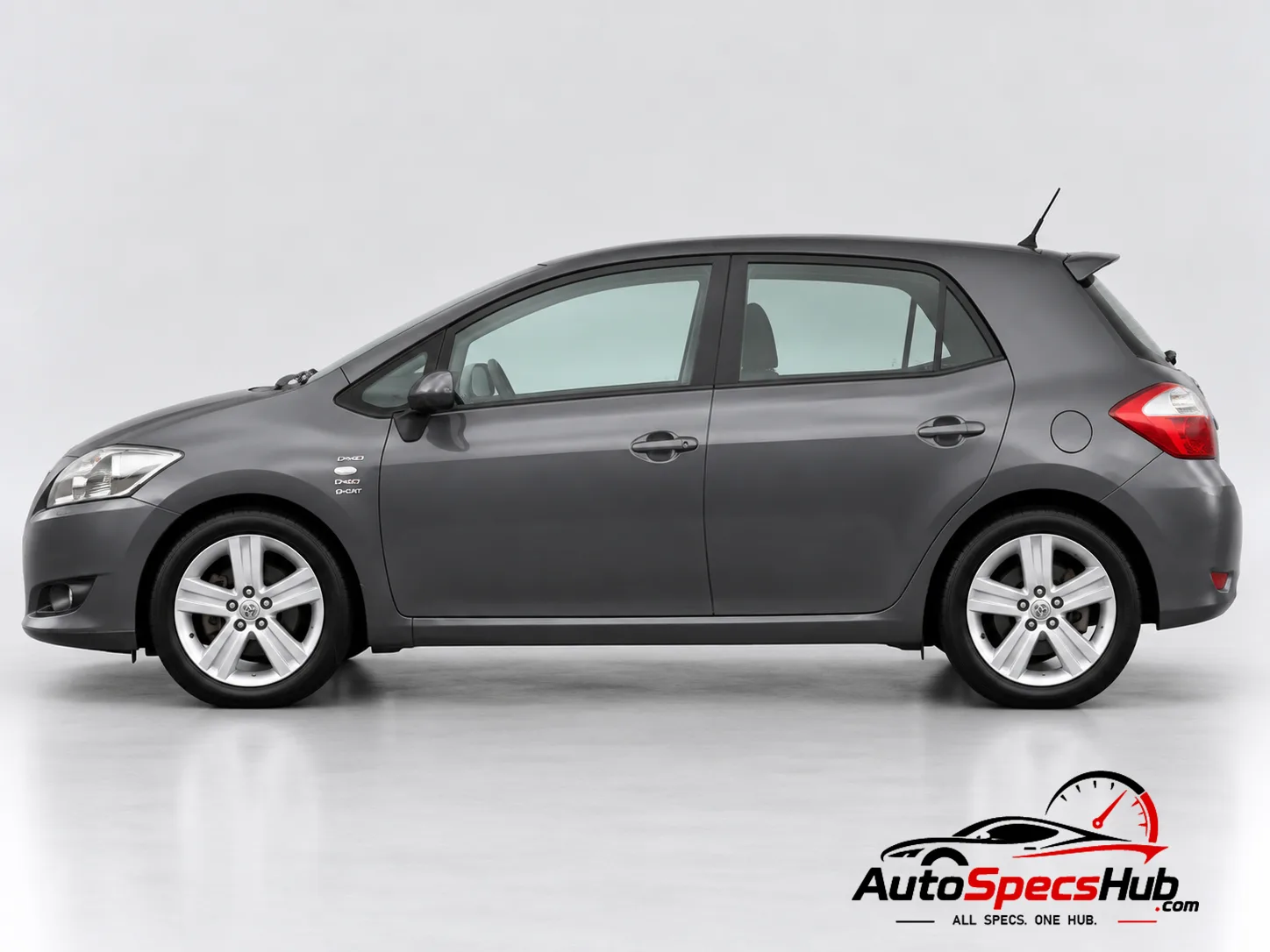 2009 Toyota Auris 2.2 D-CAT side profile