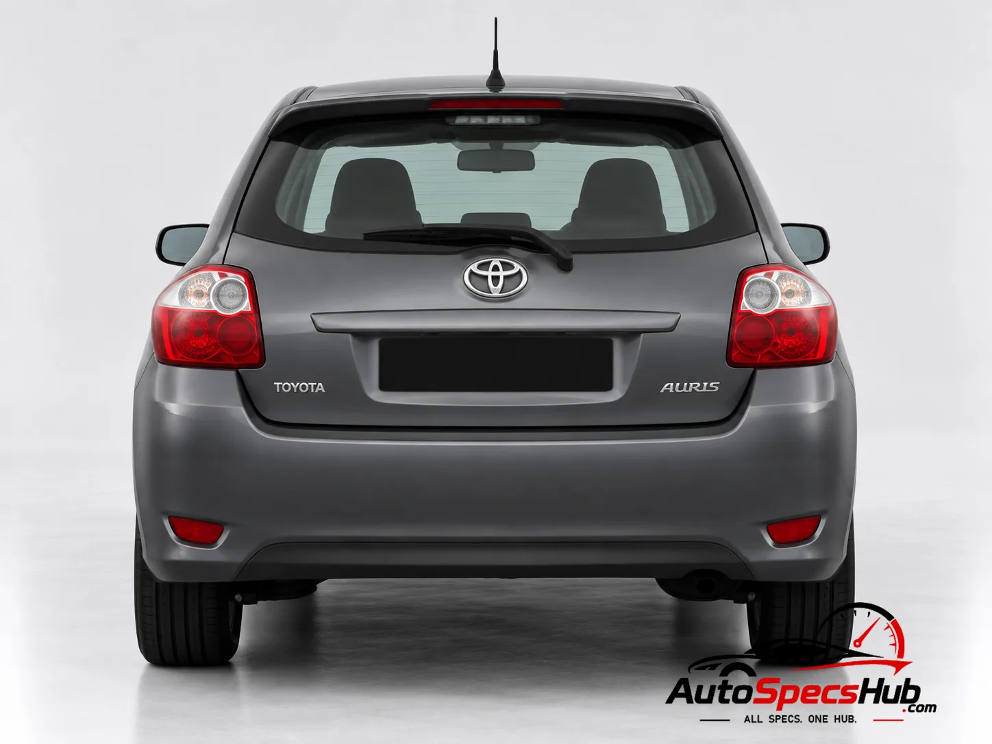 2009 Toyota Auris 2.2 D-CAT rear view