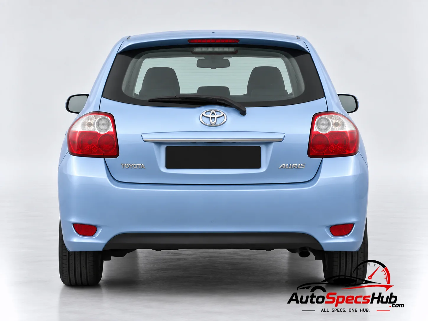 2007 Toyota Auris 2.2 D-CAT rear view