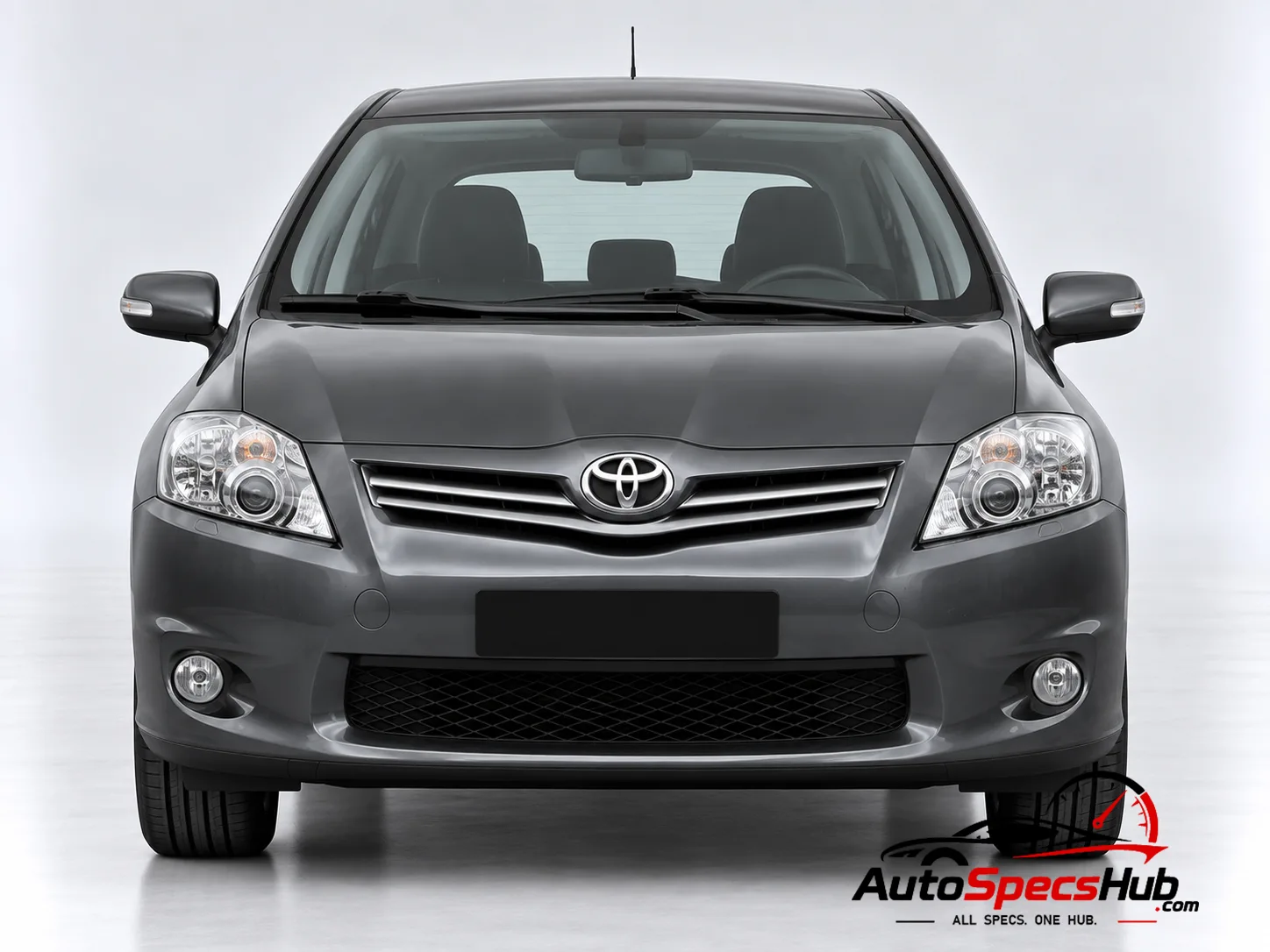 2009 Toyota Auris 2.0 D-4D front view