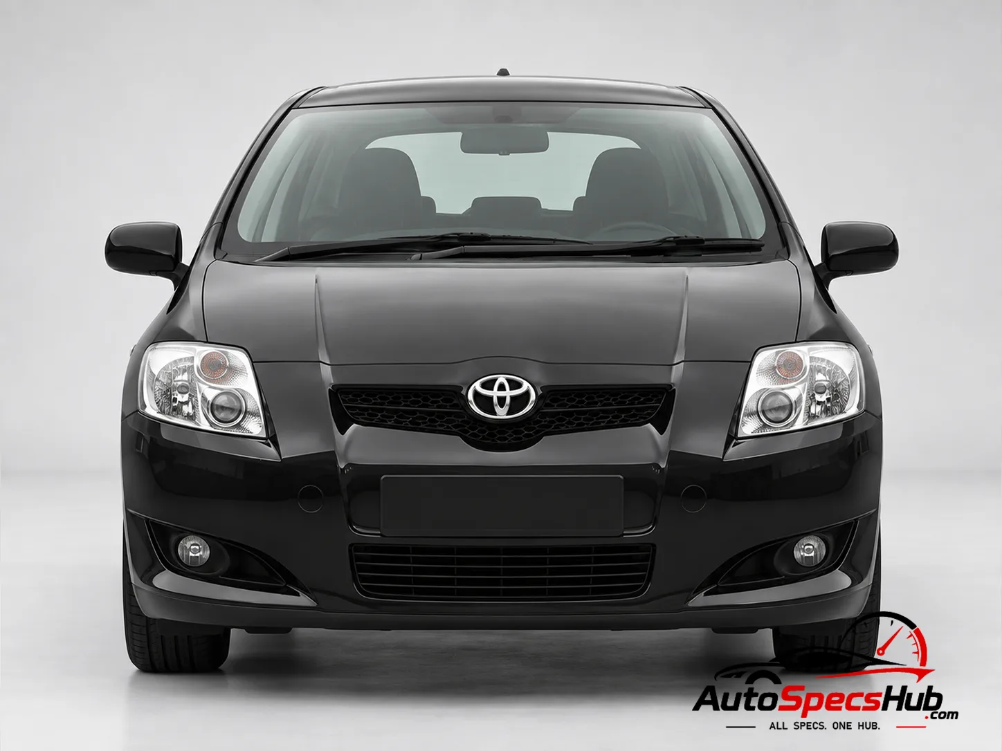 2007 Toyota Auris 2.0 D-4D front view