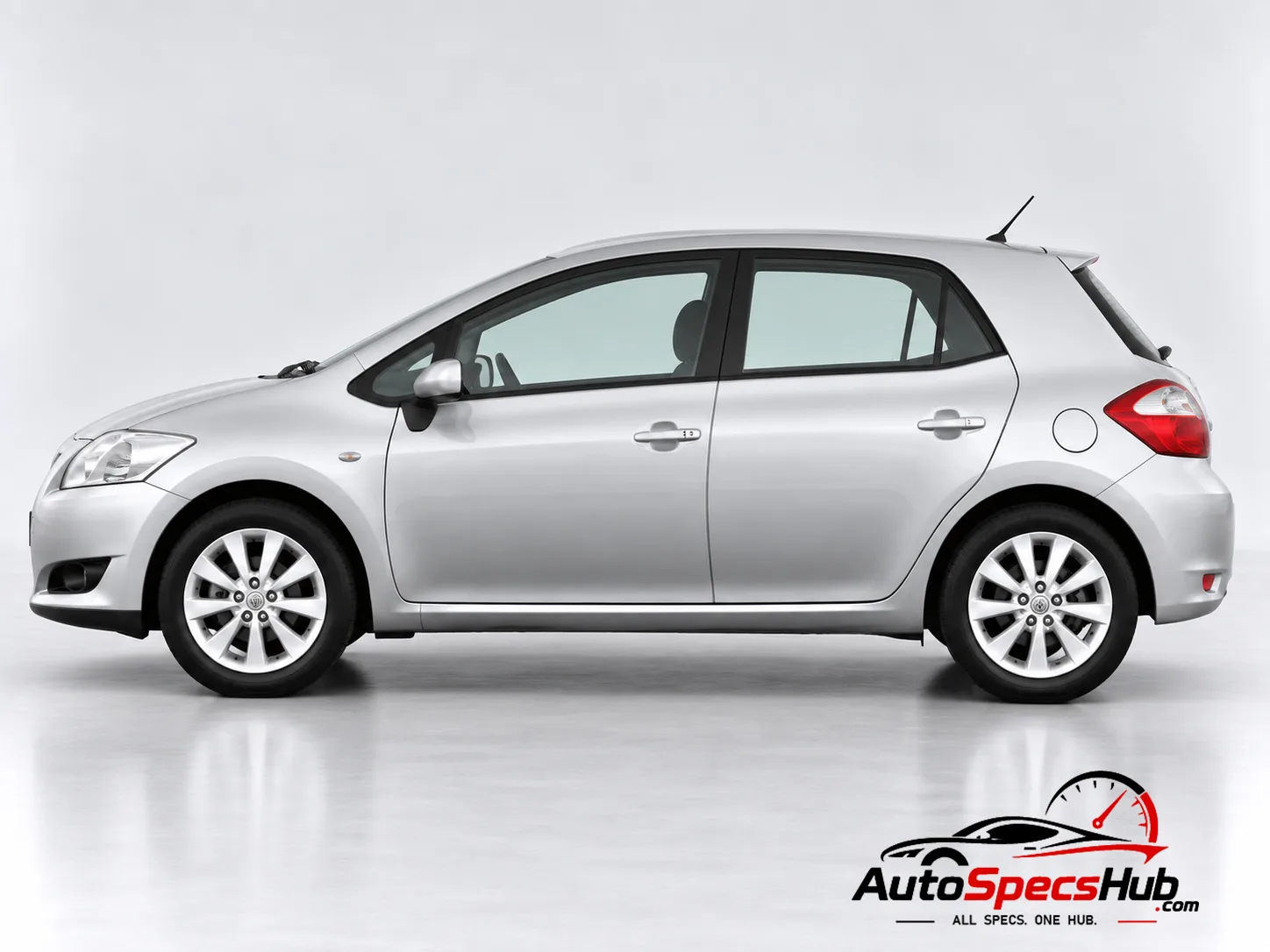2007 Toyota Auris 1.4 VVT-i side profile