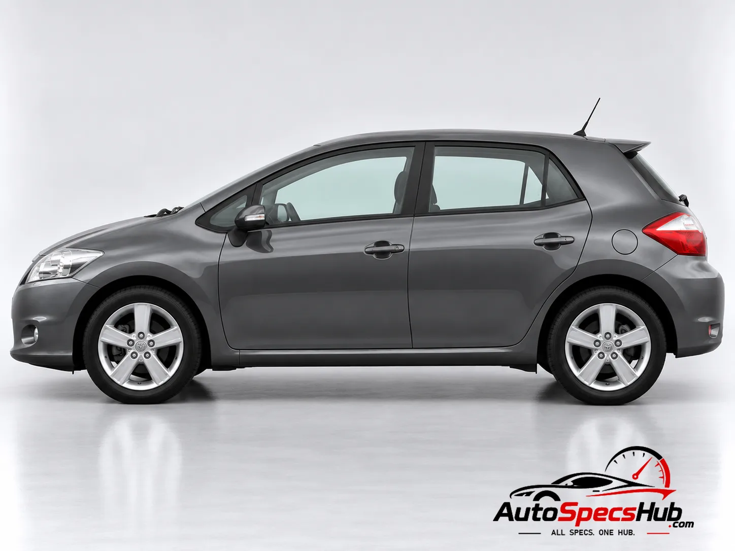 2009 Toyota Auris 1.4 D-4D side profile