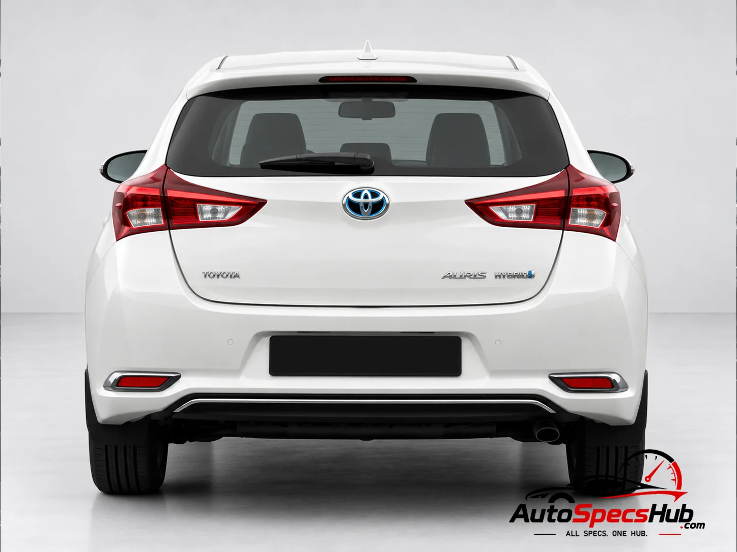 2015 Toyota Auris 1.8 Hybrid rear view