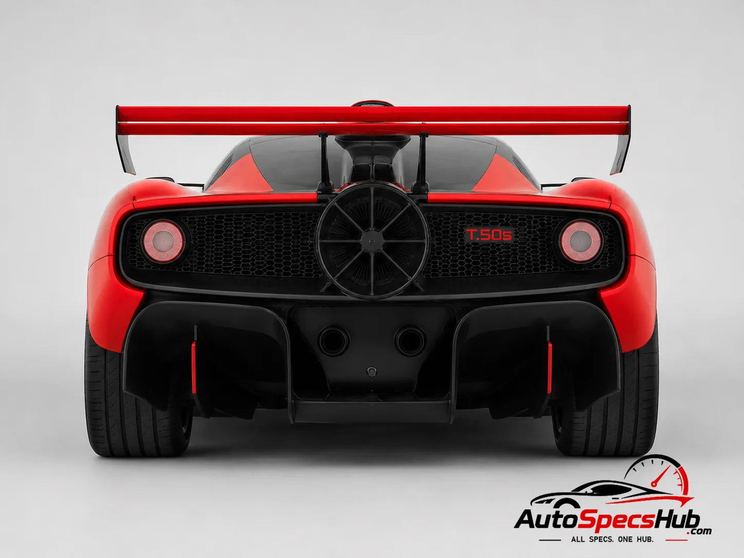 2024 GMA T.50s Niki Lauda rear view