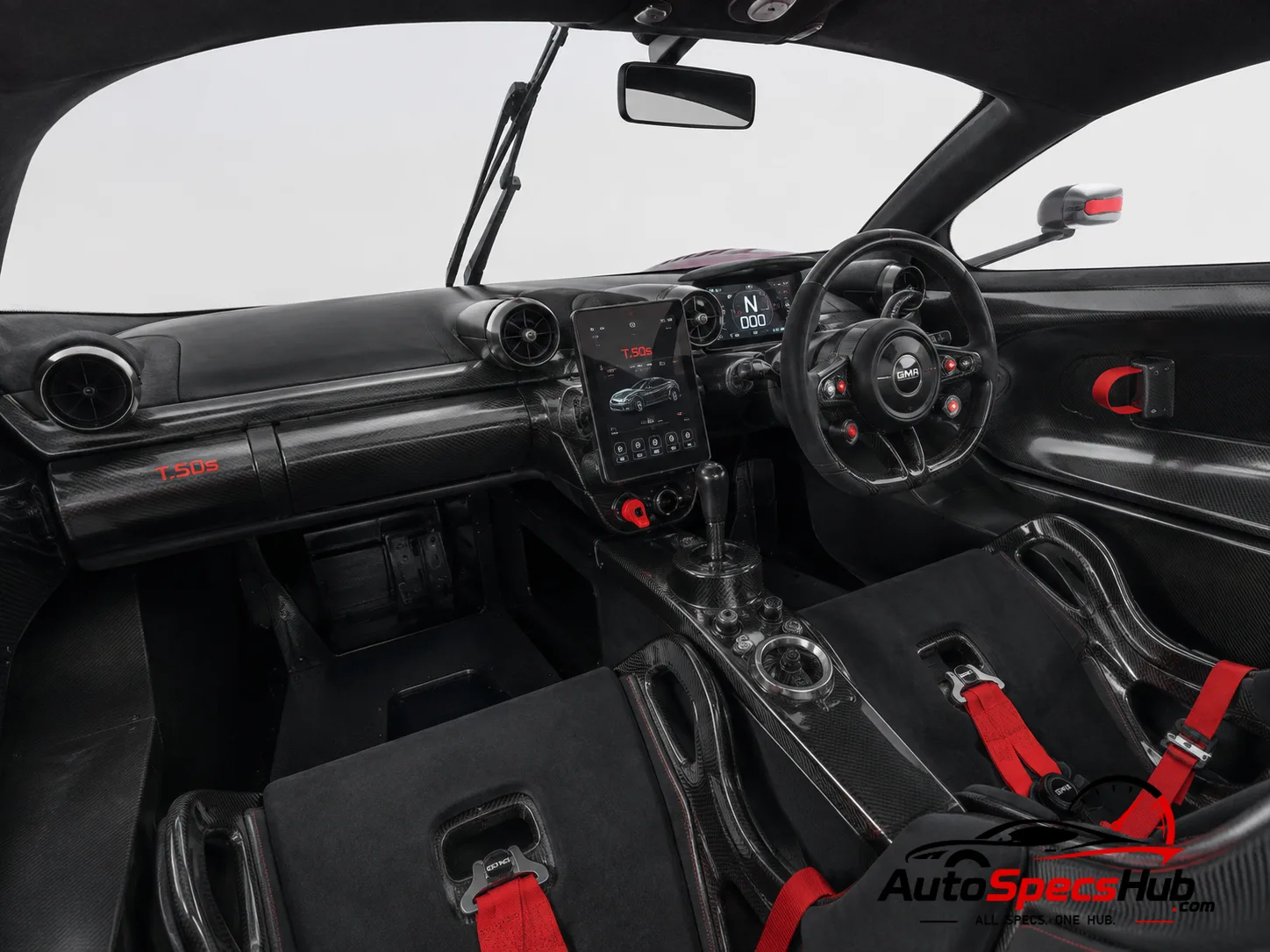 2024 GMA T.50s Niki Lauda interior cockpit and seats